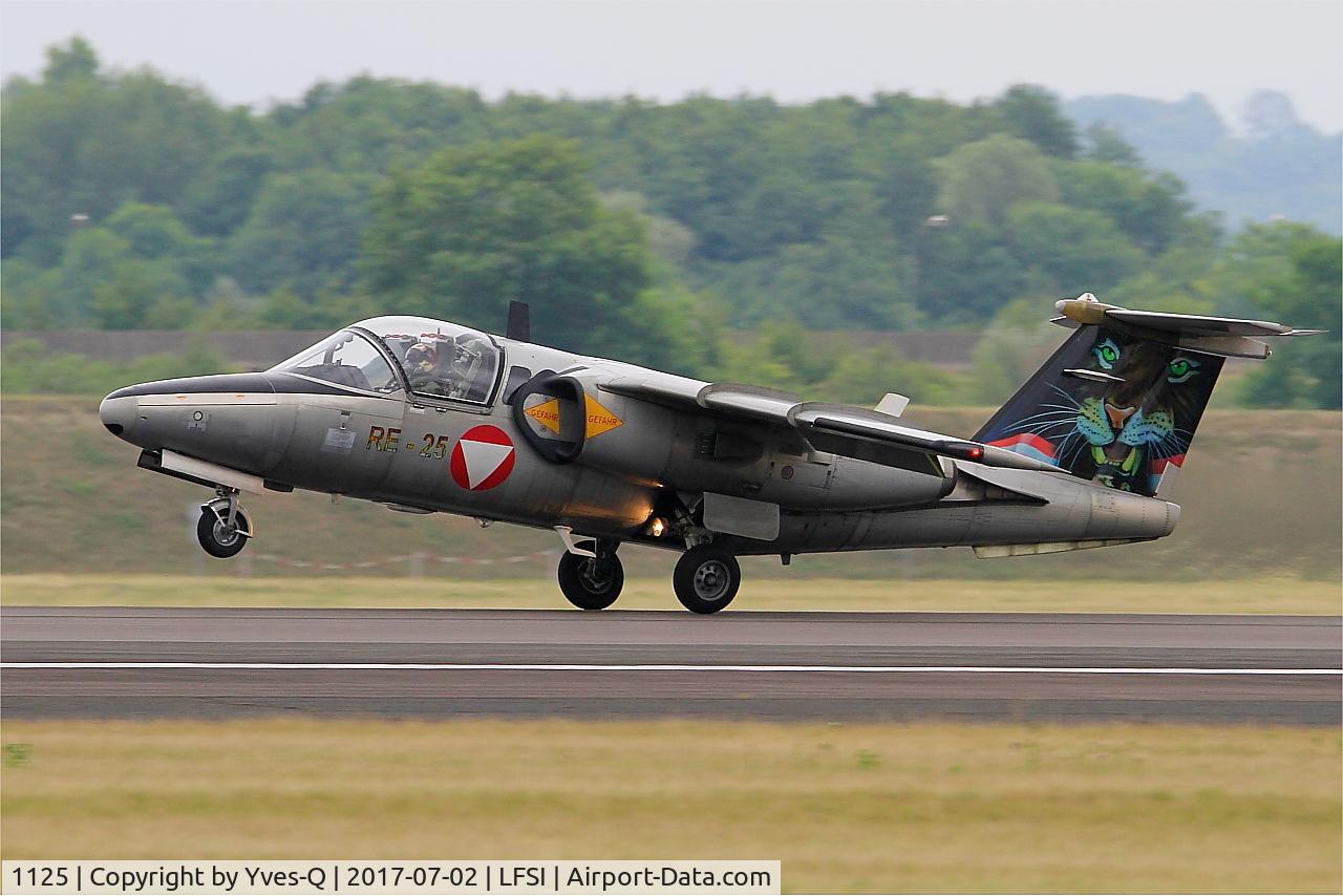 1125, Saab 105OE C/N 105425, Saab 105OE, Landing rwy 29, St Dizier-Robinson Air Base 113 (LFSI)