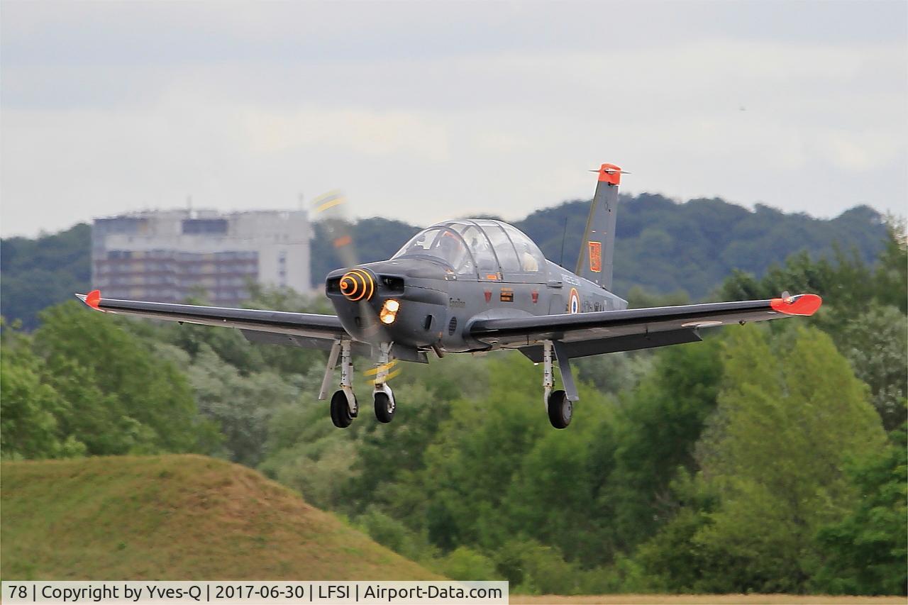 78, Socata TB-30 Epsilon C/N 78, Socata TB-30 Epsilon, Landing rwy 29, St Dizier-Robinson Air Base 113 (LFSI)