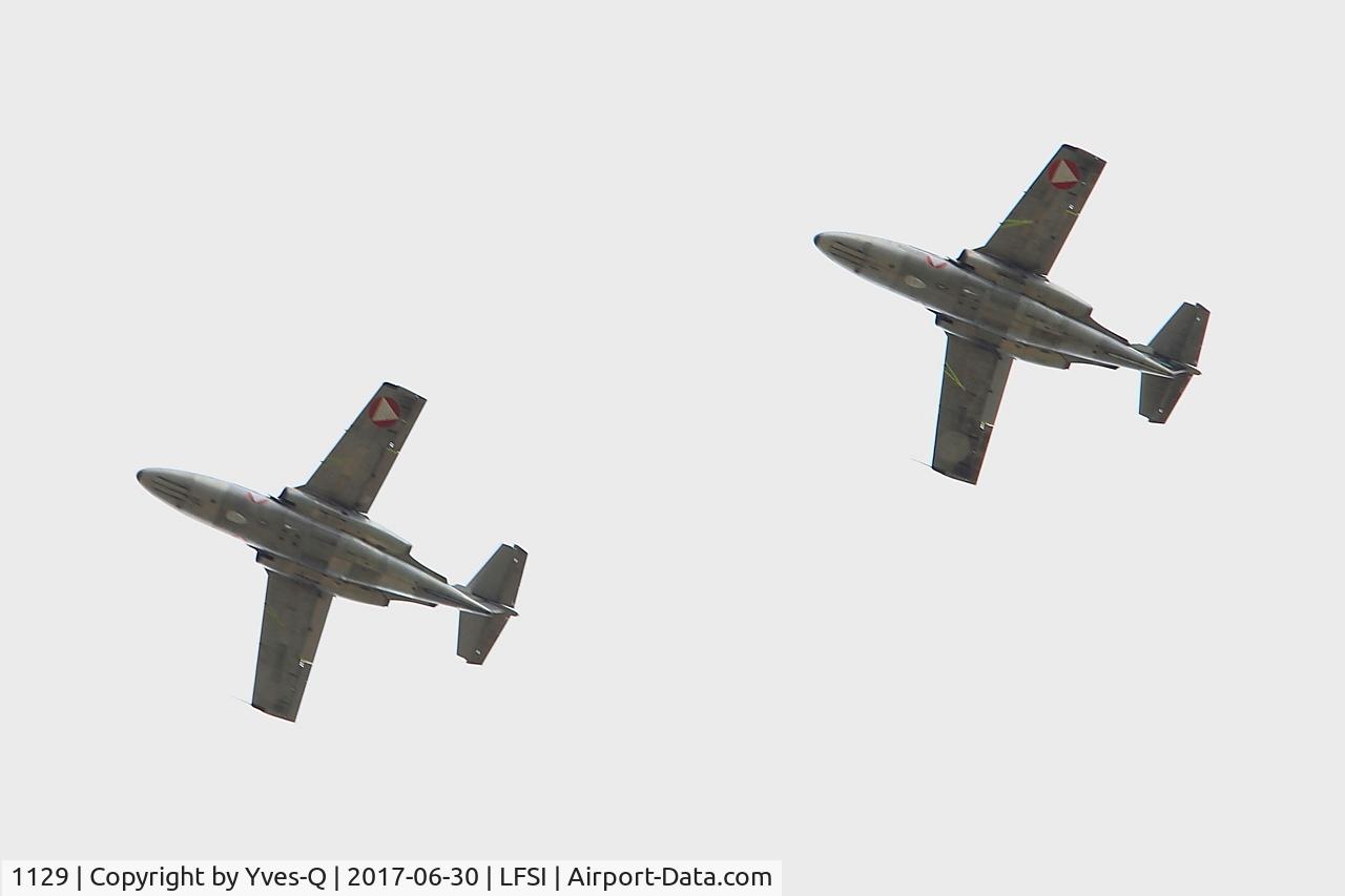 1129, Saab 105OE C/N 105429, Saab 105OE, Flight over St Dizier-Robinson Air Base 113 (LFSI)