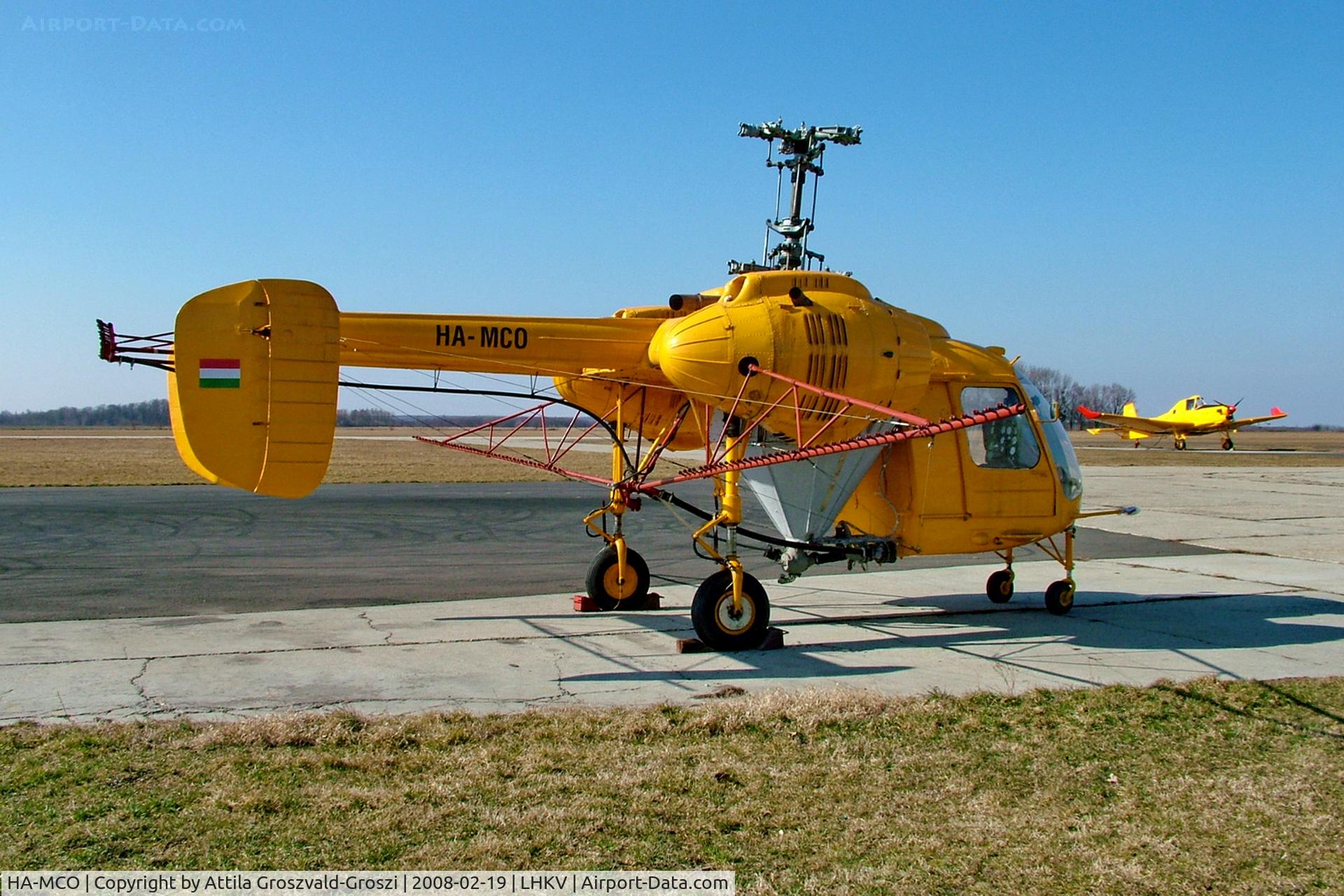 HA-MCO, 1971 Kamov Ka-26 Hoodlum C/N 7101804, LHKV - Kaposújlak Airport, Hungary
