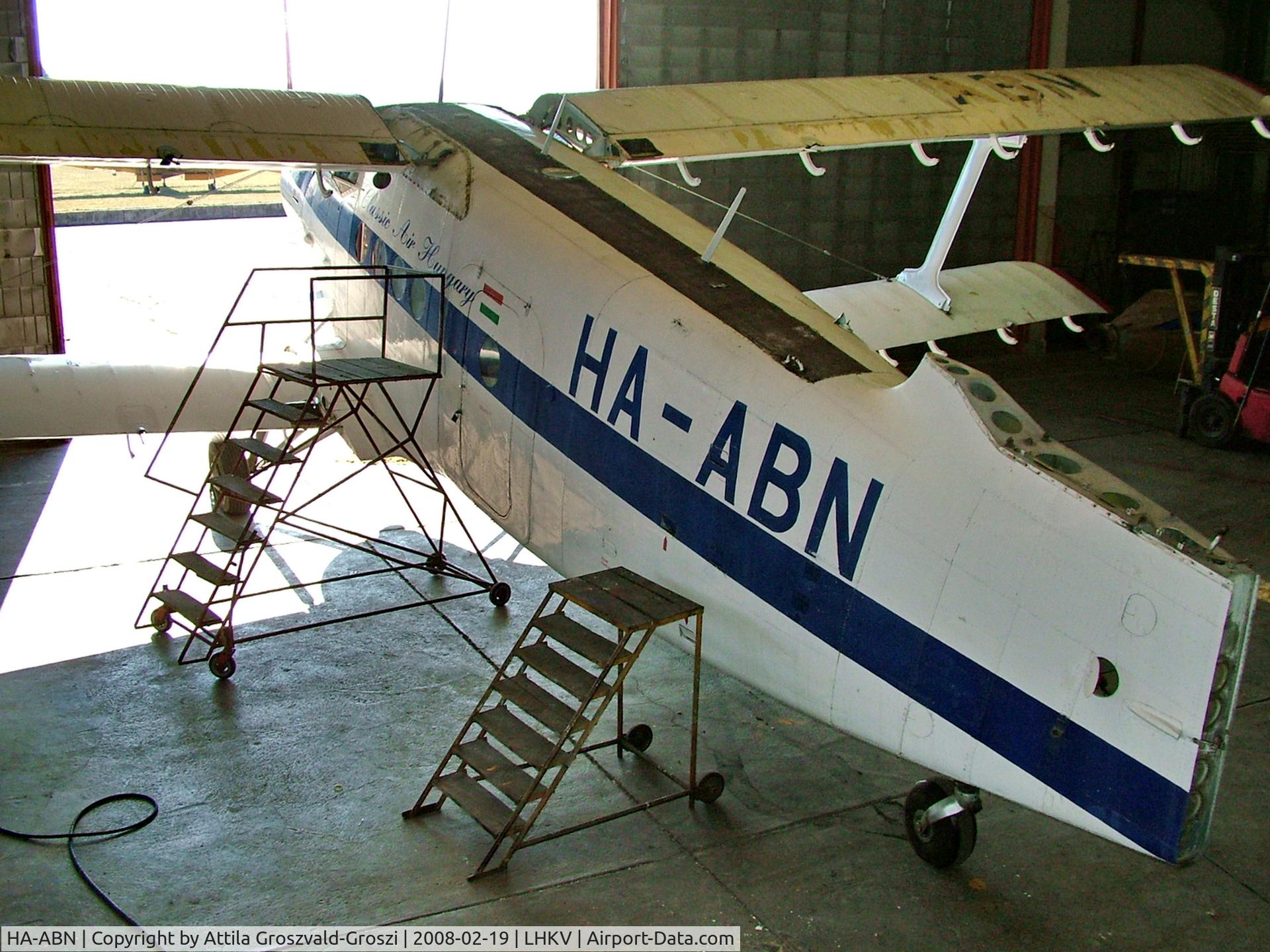 HA-ABN, PZL-Mielec An-2TD C/N 1G152-47, LHKV - Kaposújlak Airport, Hungary