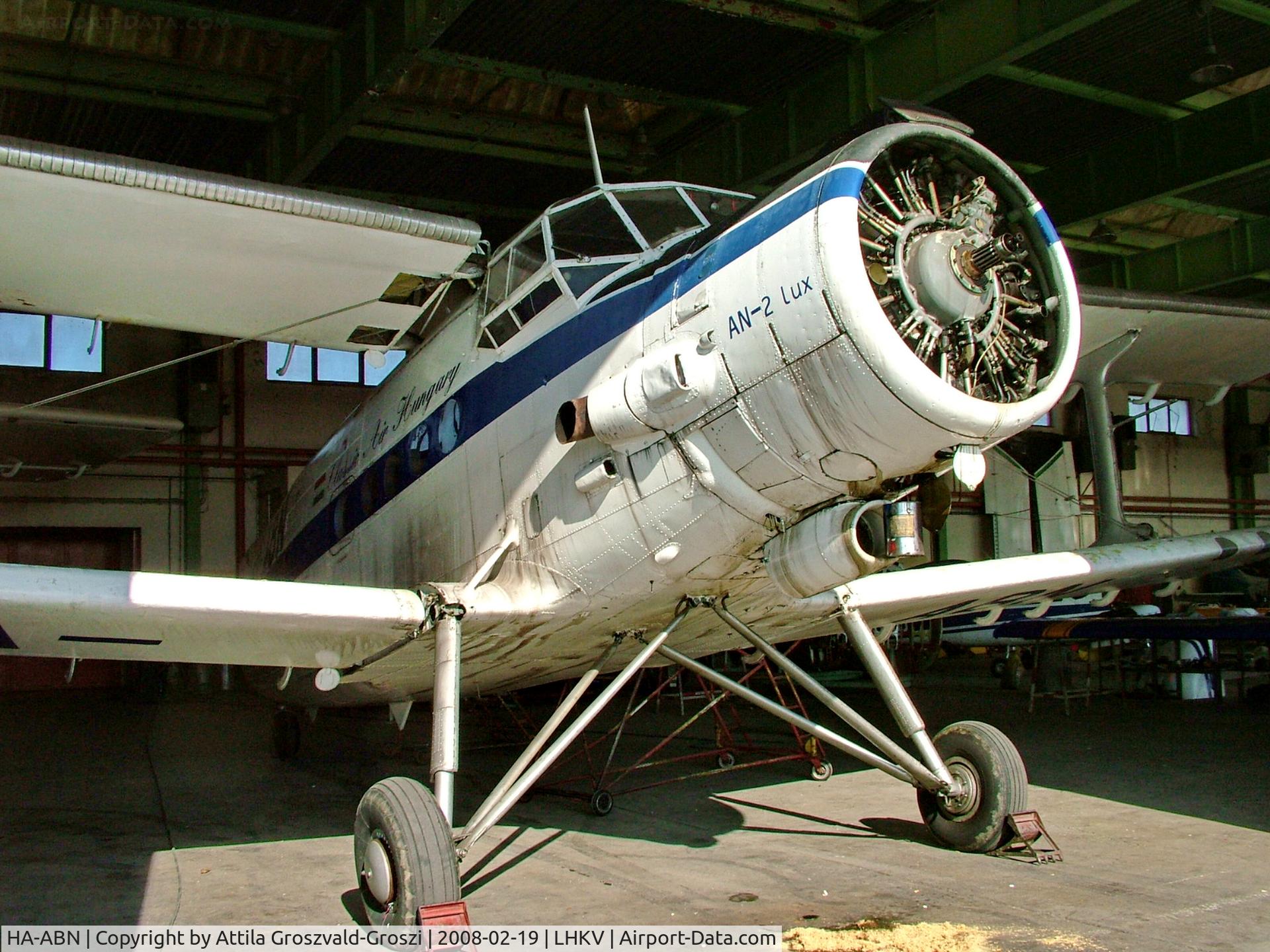 HA-ABN, PZL-Mielec An-2TD C/N 1G152-47, LHKV - Kaposújlak Airport, Hungary