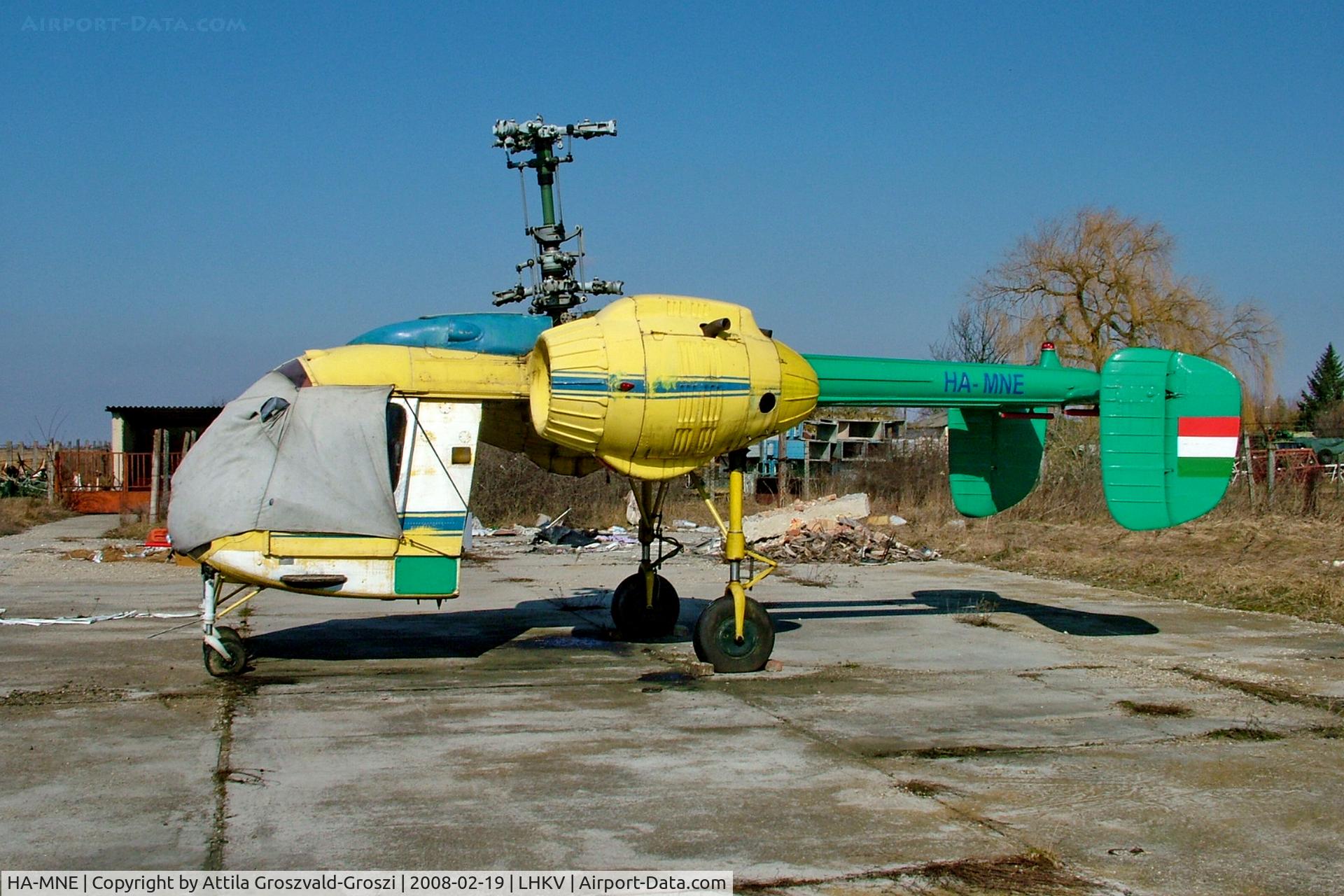 HA-MNE, 1974 Kamov Ka-26 Hoodlum C/N 7404418, LHKV - Kaposújlak Airport, Hungary