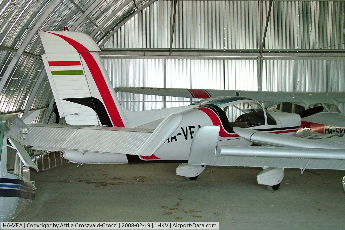 HA-VEA, 1969 Socata MS.894A Rallye Minerva 220 C/N 11045, LHKV - Kaposújlak Airport, Hungary