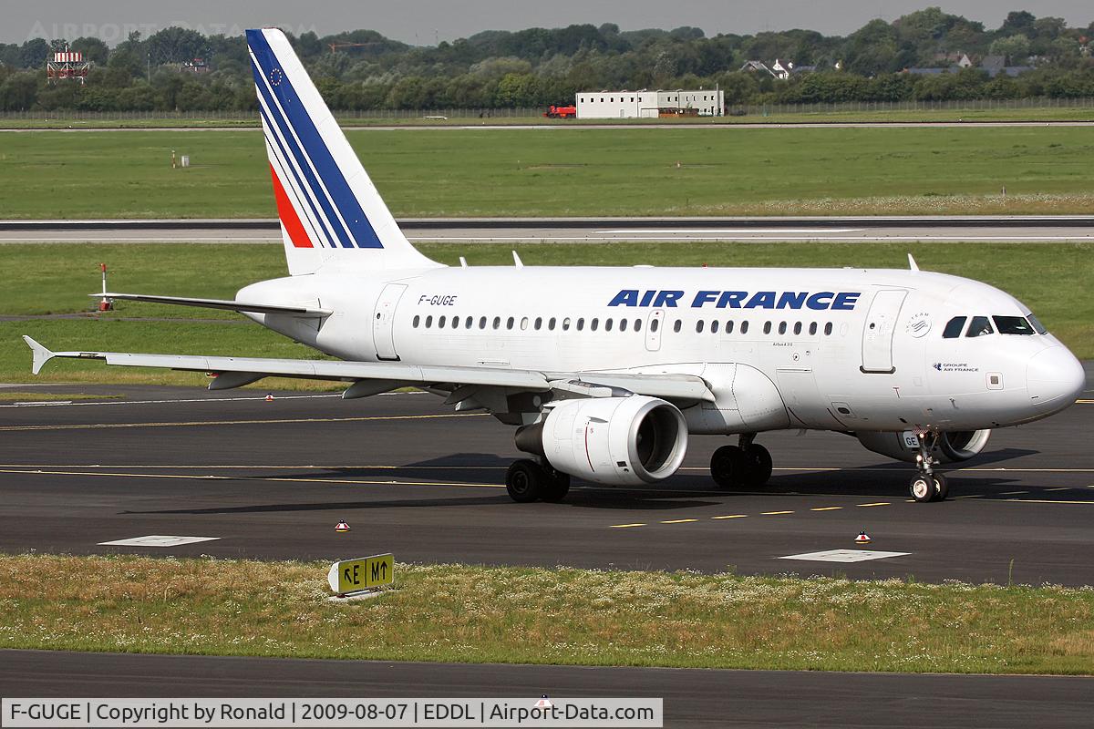 F-GUGE, 2003 Airbus A318-111 C/N 2100, at dus
