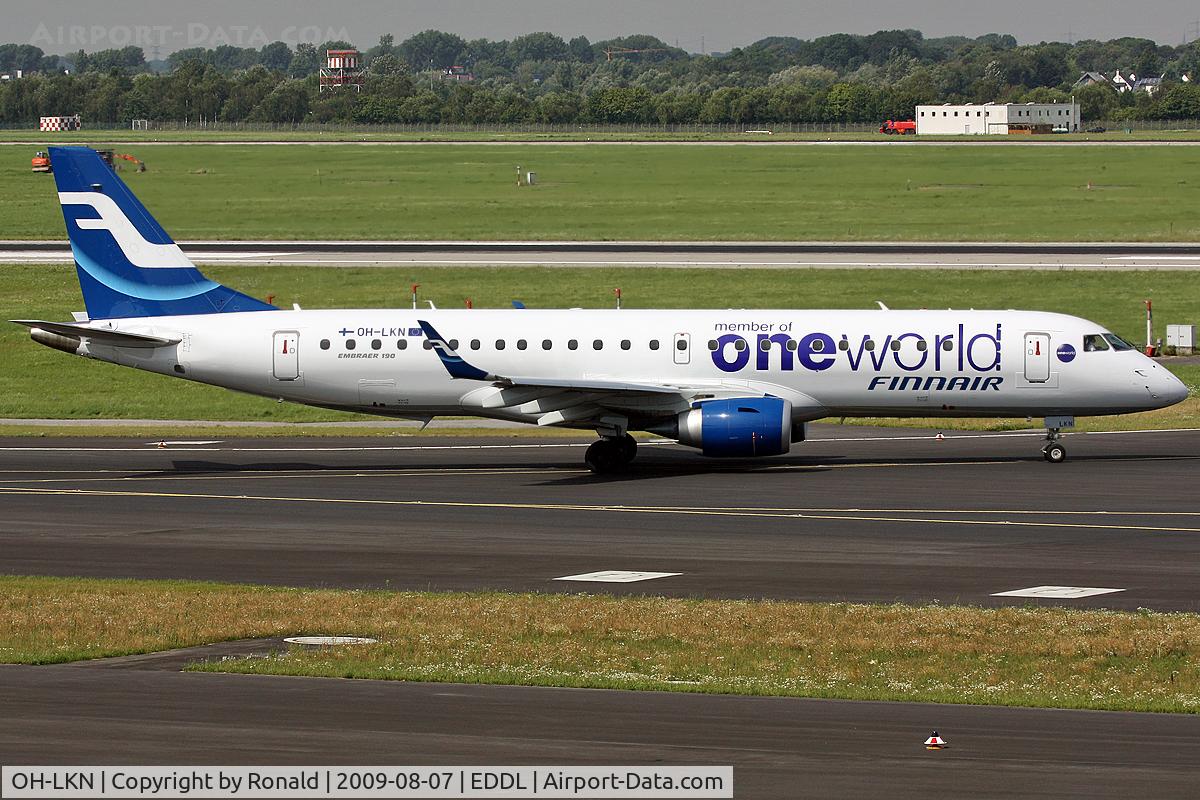 OH-LKN, 2009 Embraer 190LR (ERJ-190-100LR) C/N 19000252, at dus