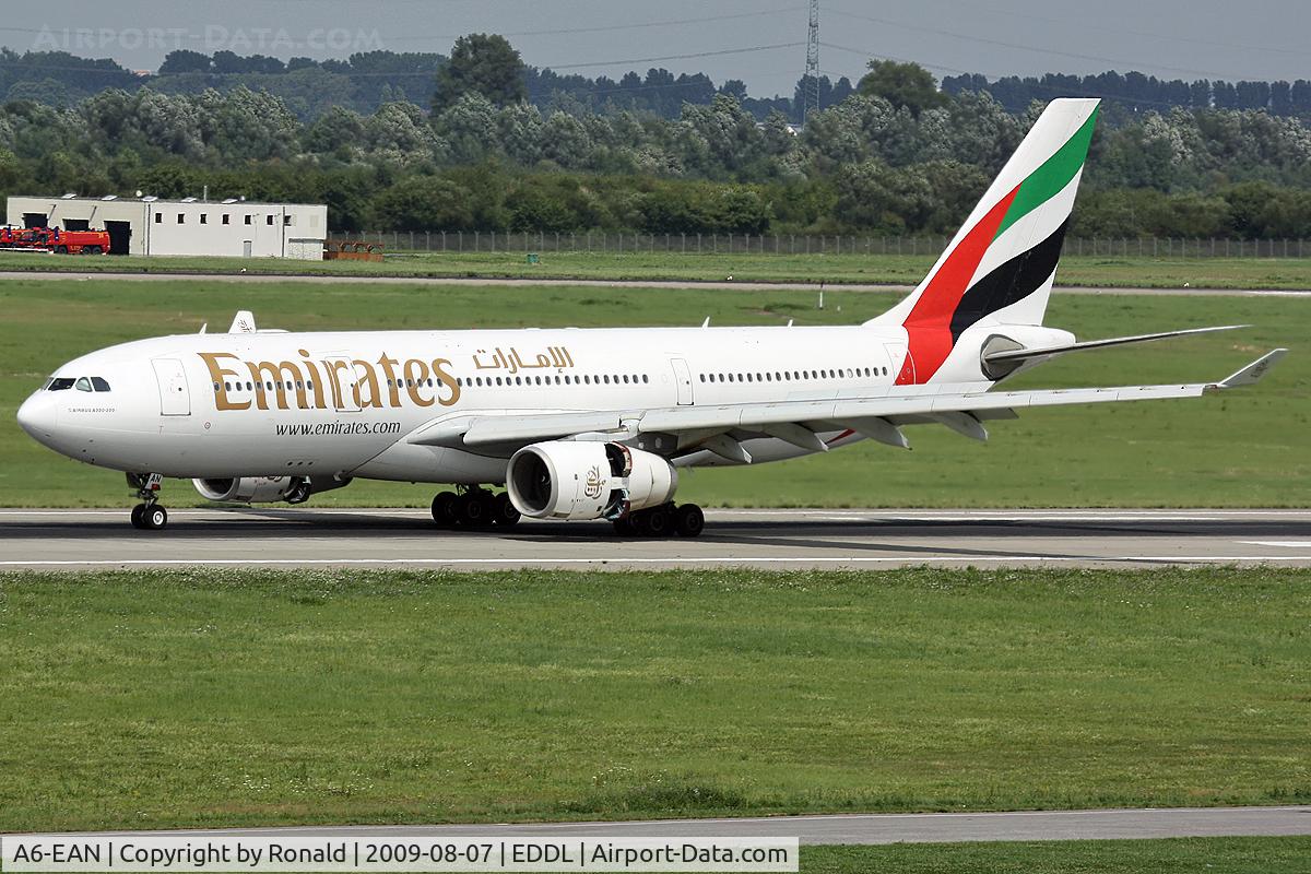 A6-EAN, 2002 Airbus A330-243 C/N 494, at dus