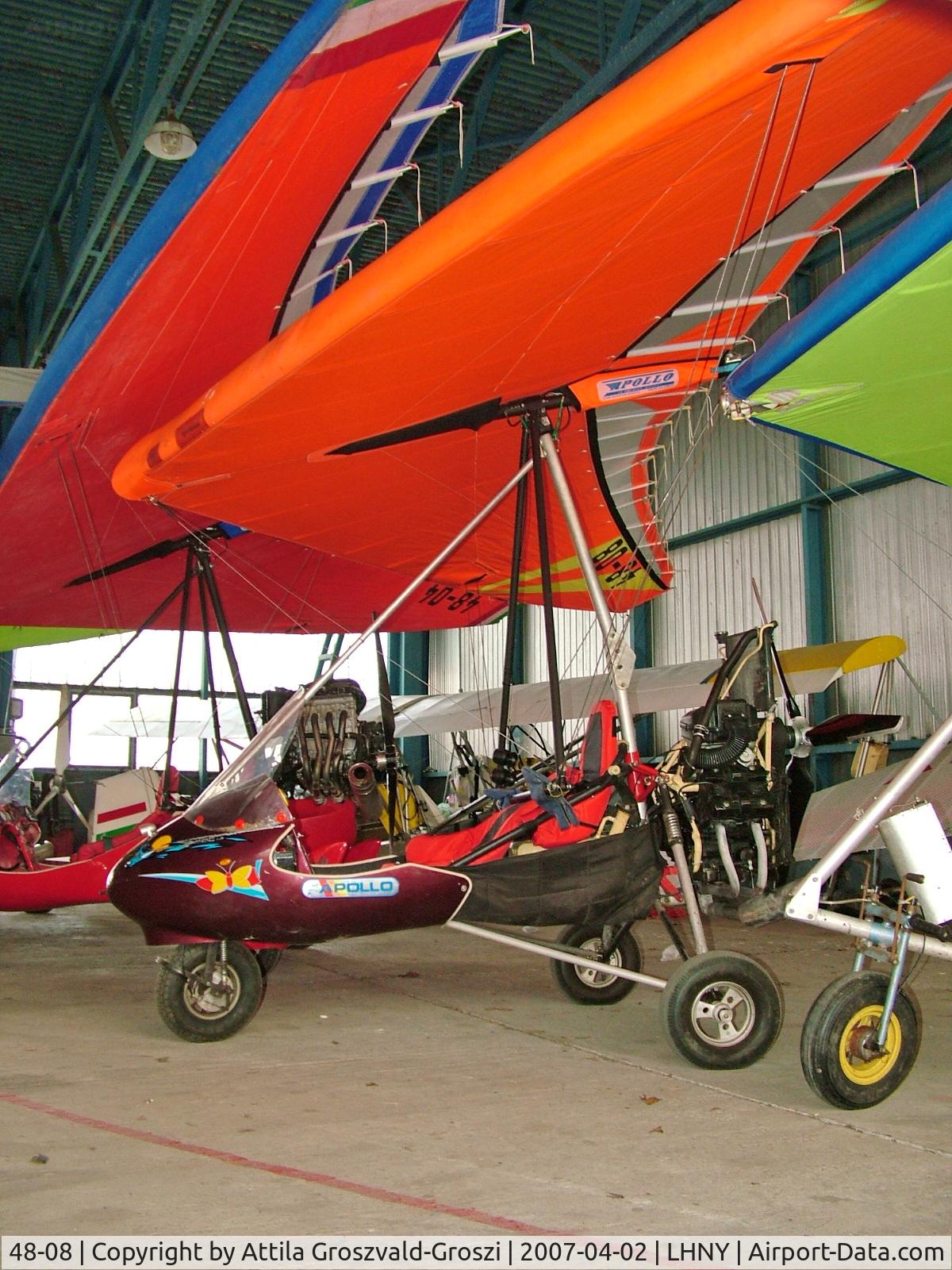 48-08, Halley Apollo C15 / Racer GT, LHNY - Nyíregyháza Airport, Hungary