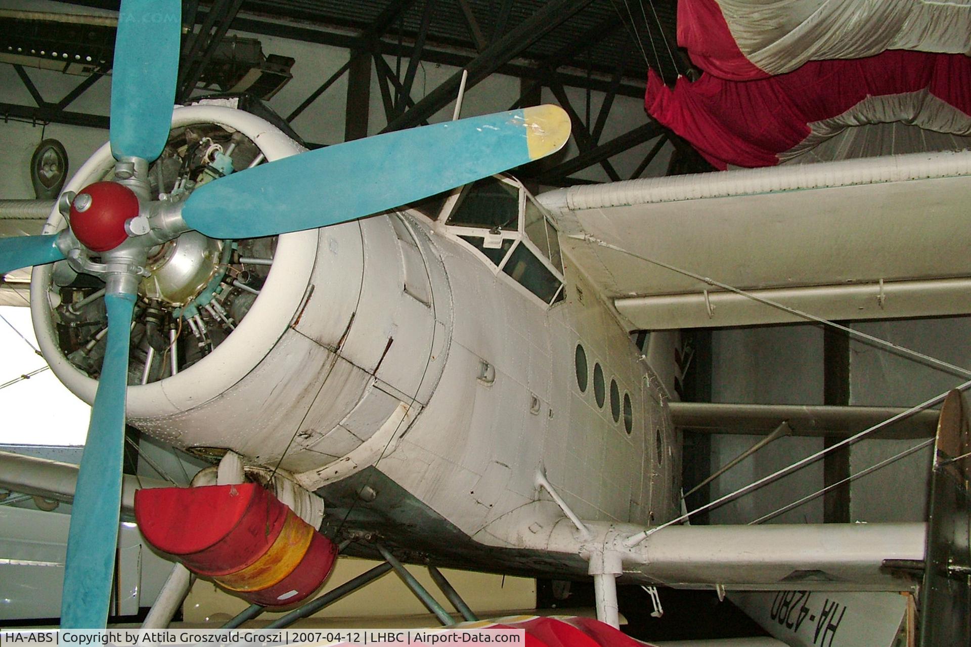 HA-ABS, PZL-Mielec An-2T C/N 1G76-15, LHBC - Békéscsaba Airport, Hungary