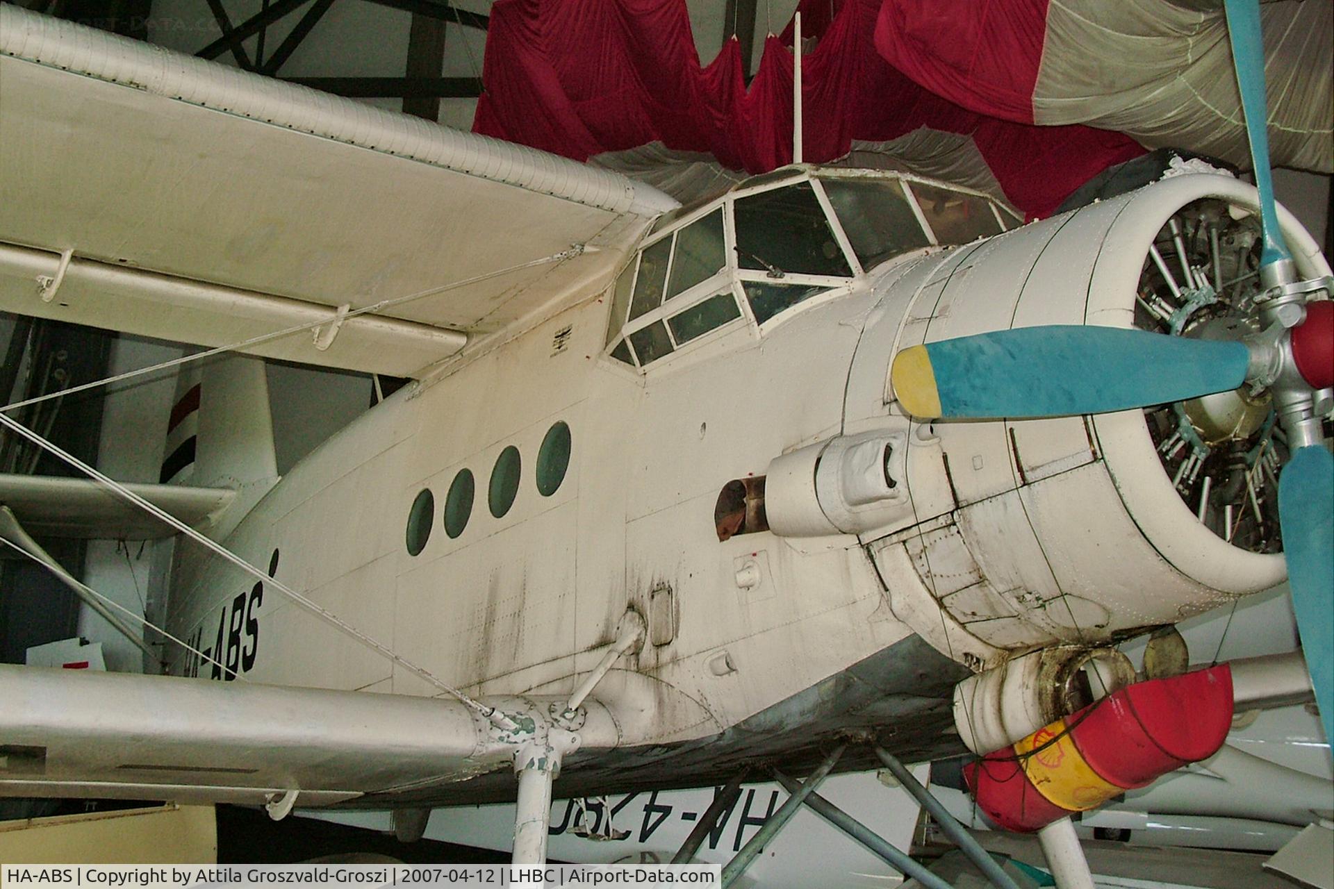 HA-ABS, PZL-Mielec An-2T C/N 1G76-15, LHBC - Békéscsaba Airport, Hungary