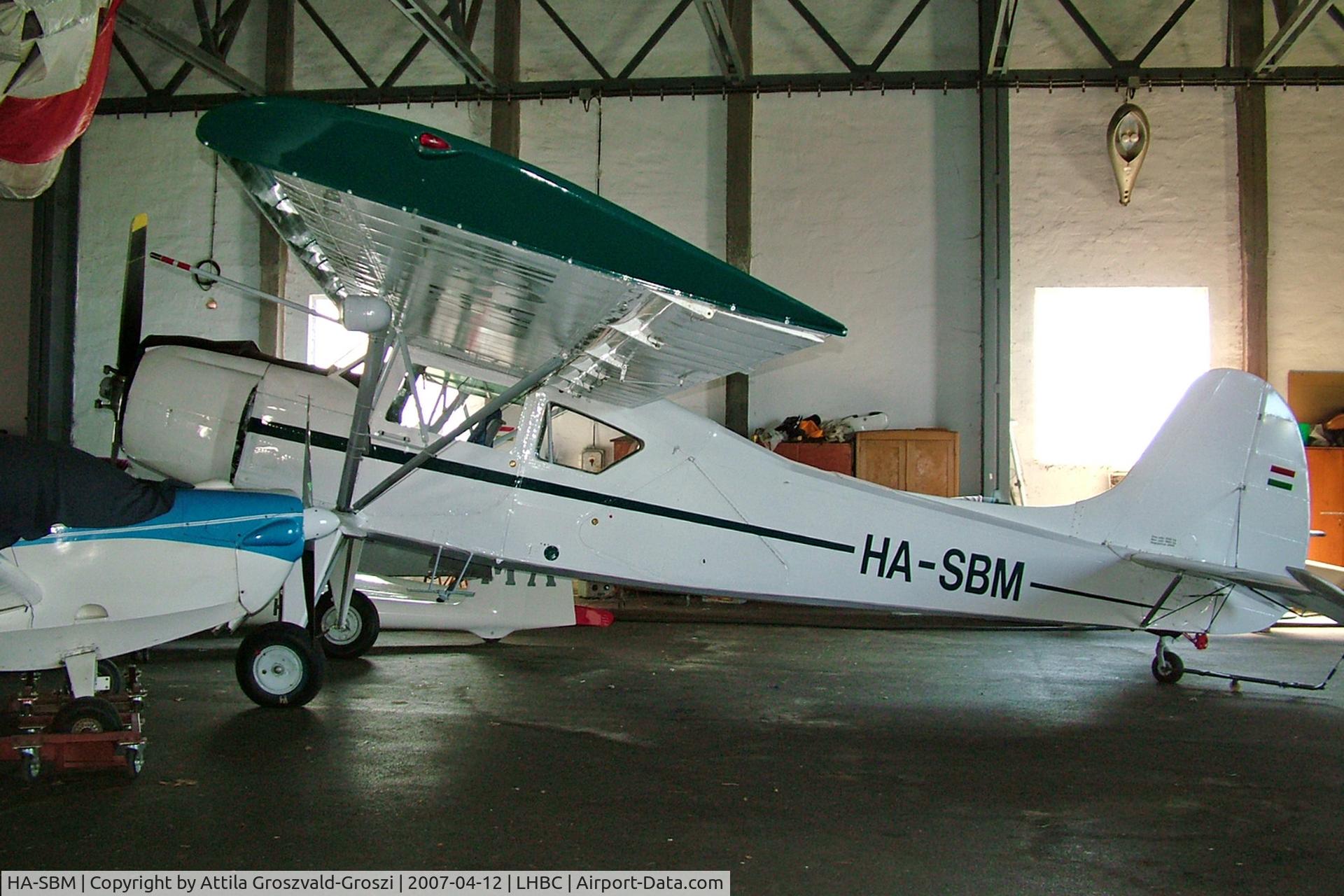HA-SBM, 1969 PZL-Okecie PZL-101A Gawron C/N 119295, LHBC - Békéscsaba Airport, Hungary