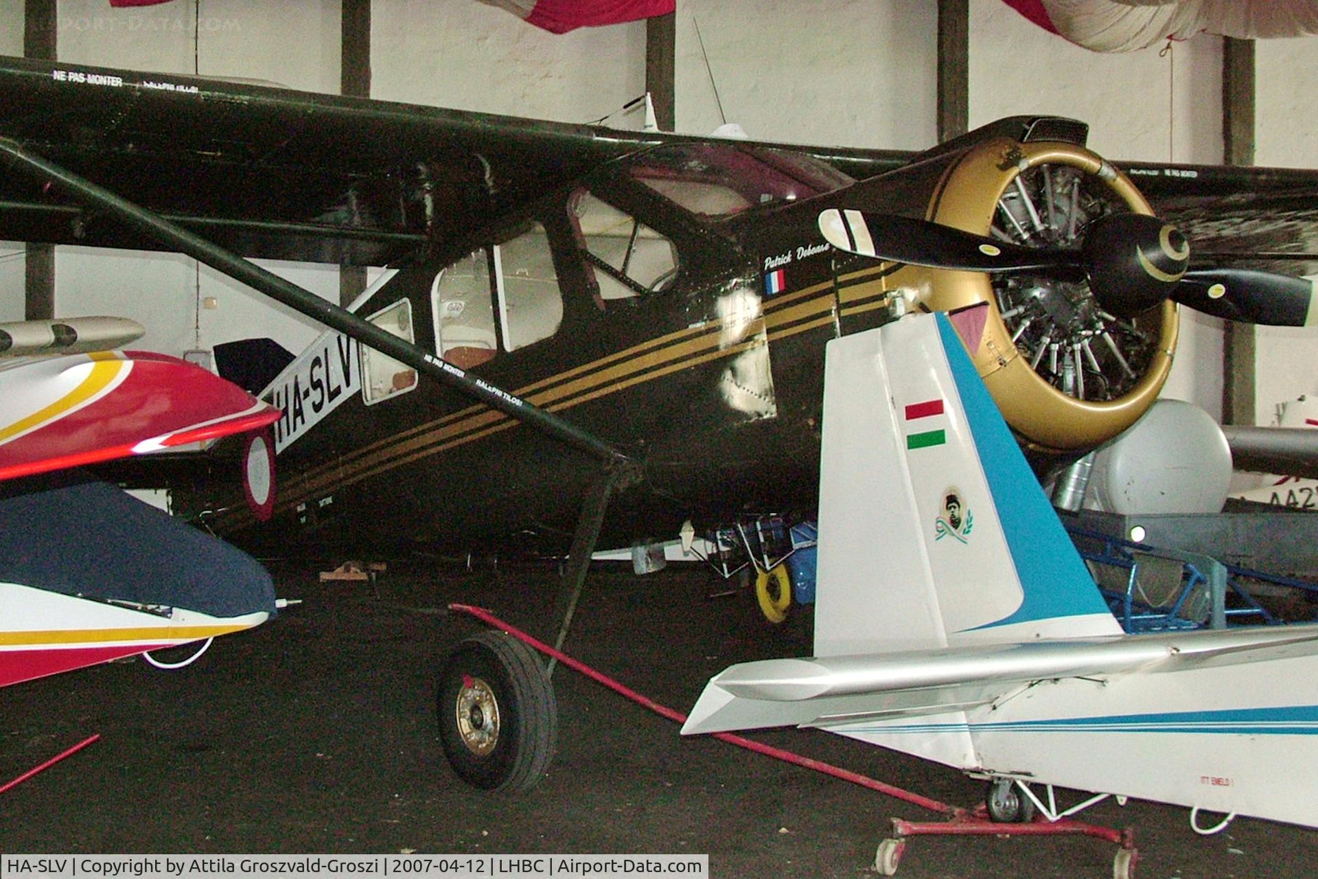 HA-SLV, 1961 Max Holste MH-1521M Broussard C/N 303, LHBC - Békéscsaba Airport, Hungary