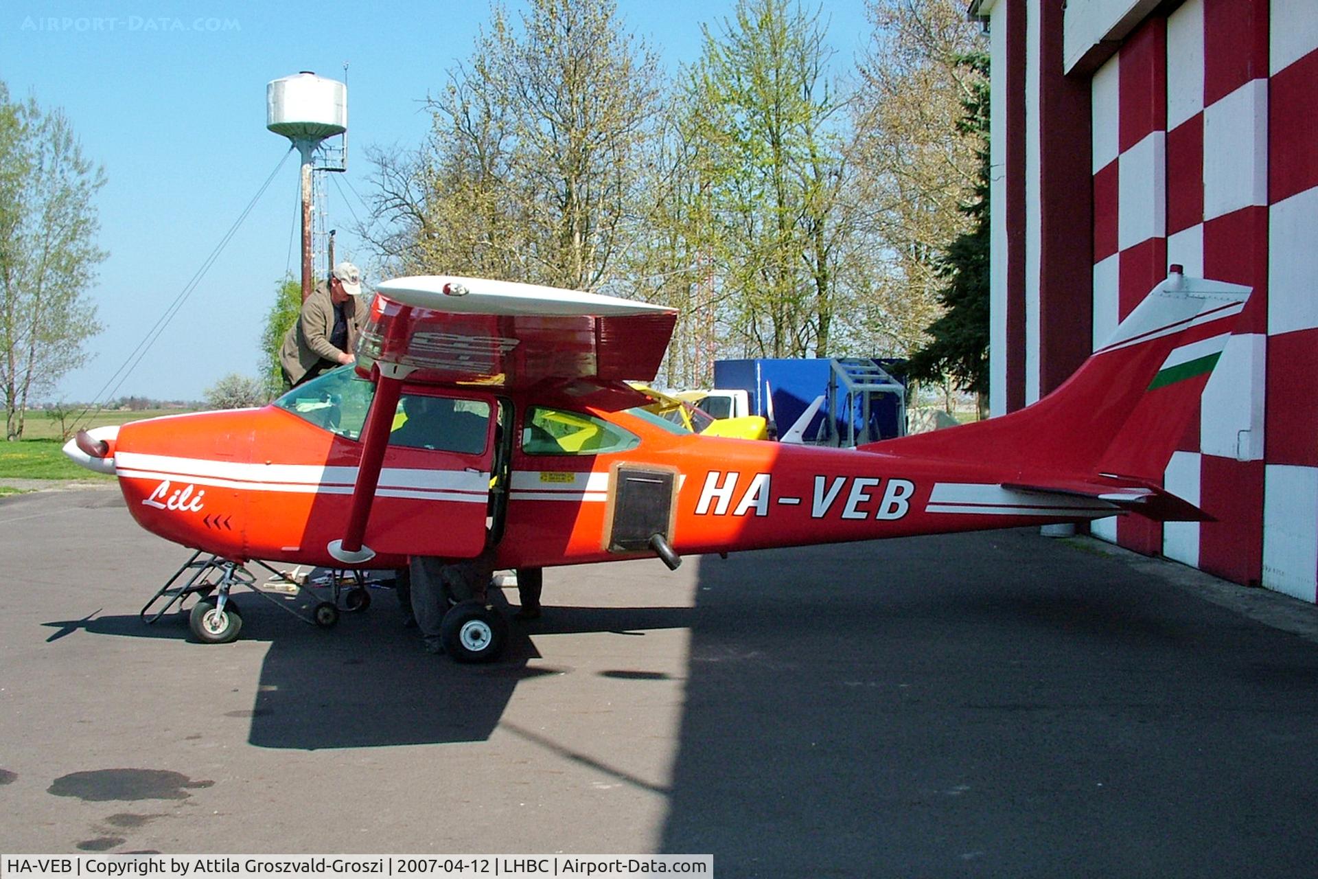 HA-VEB, Cessna 182G Skylane C/N 18255832, LHBC - Békéscsaba Airport, Hungary