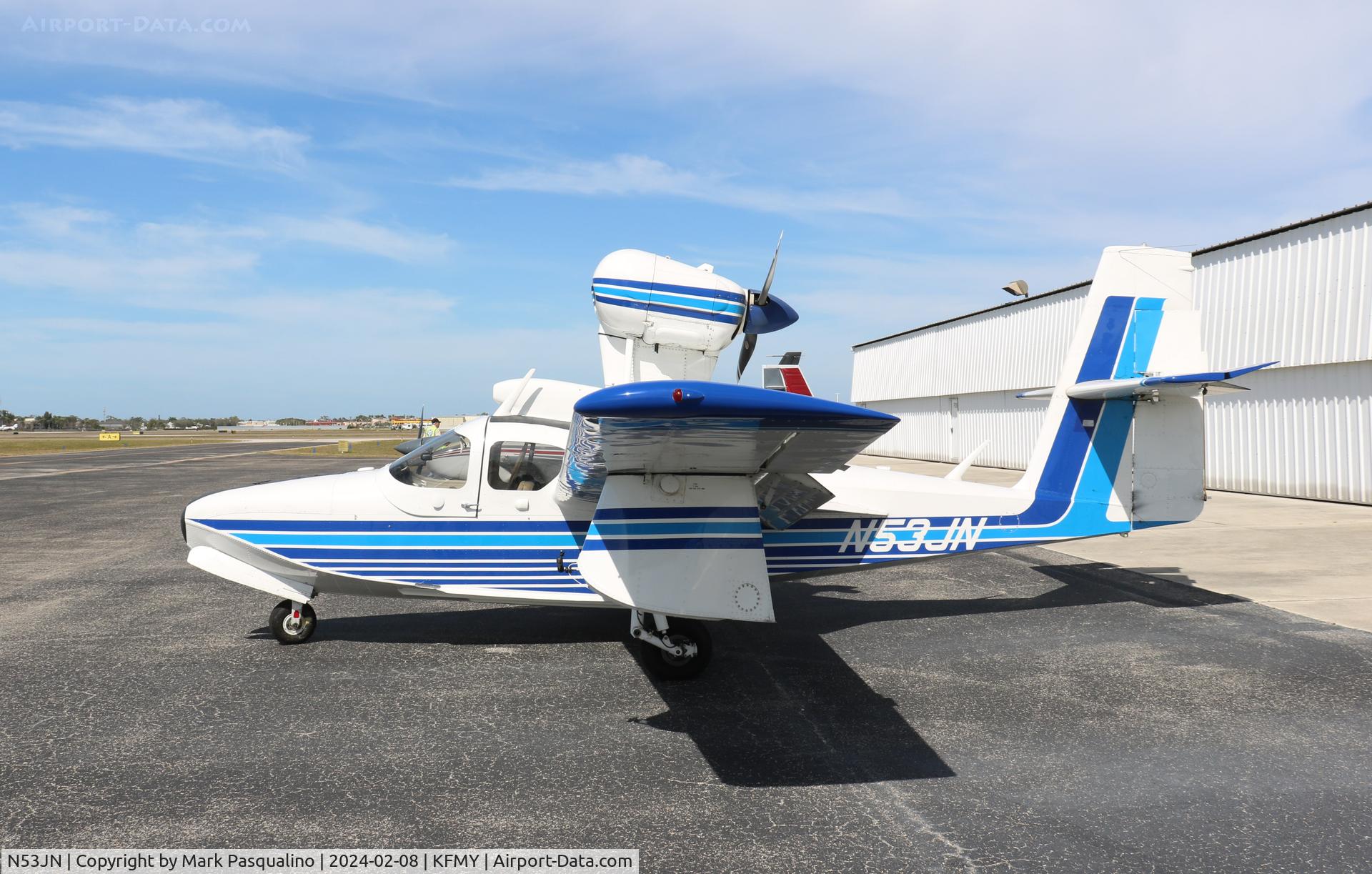 N53JN, 1983 Lake LA-4-200 Buccaneer C/N 1074, Lake LA-4-200