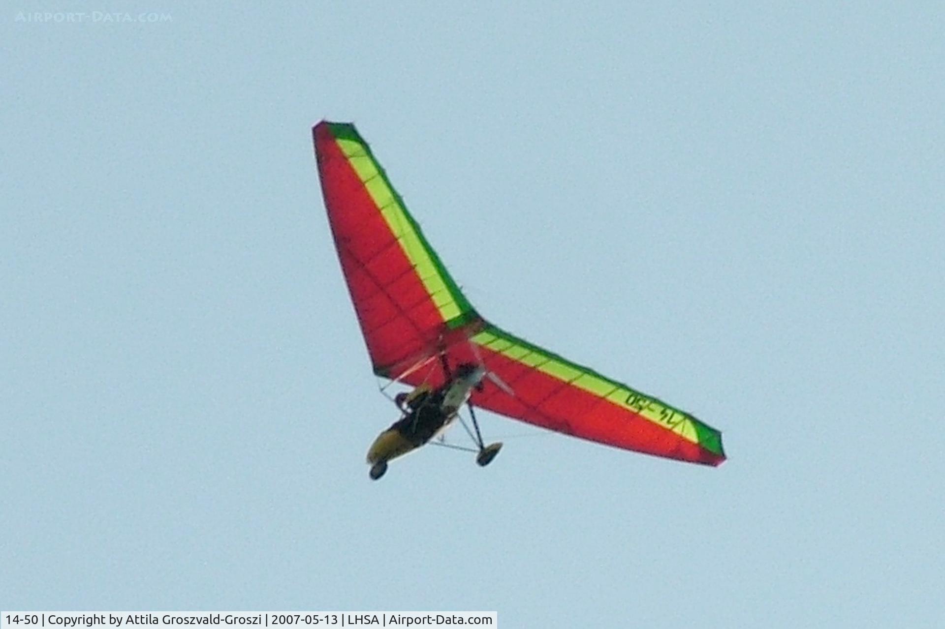 14-50, Halley Apollo CXMD C/N 052597, LHSA - in the airspace of Szentkirályszabadja airport, Hungary