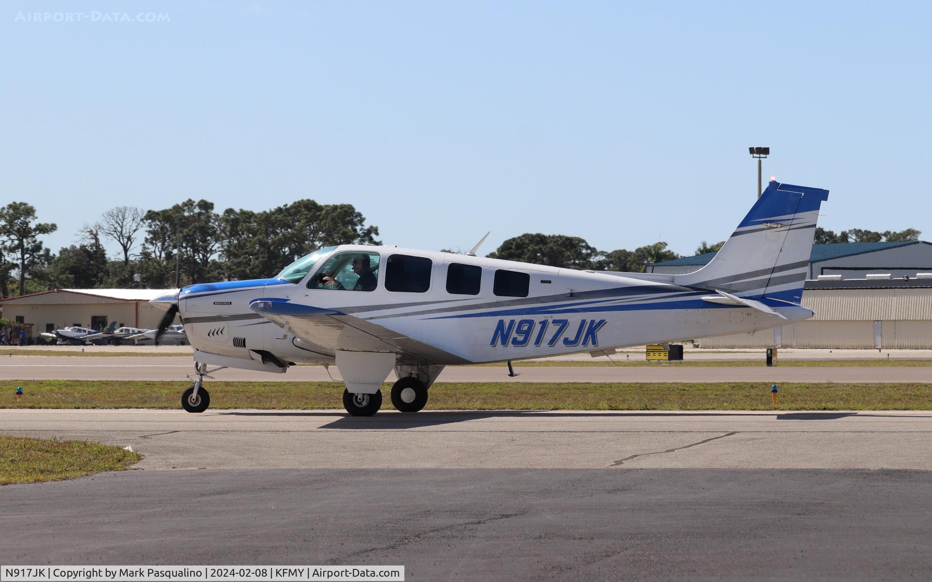 N917JK, 1975 Beech A36 Bonanza 36 C/N E-652, Beech A36