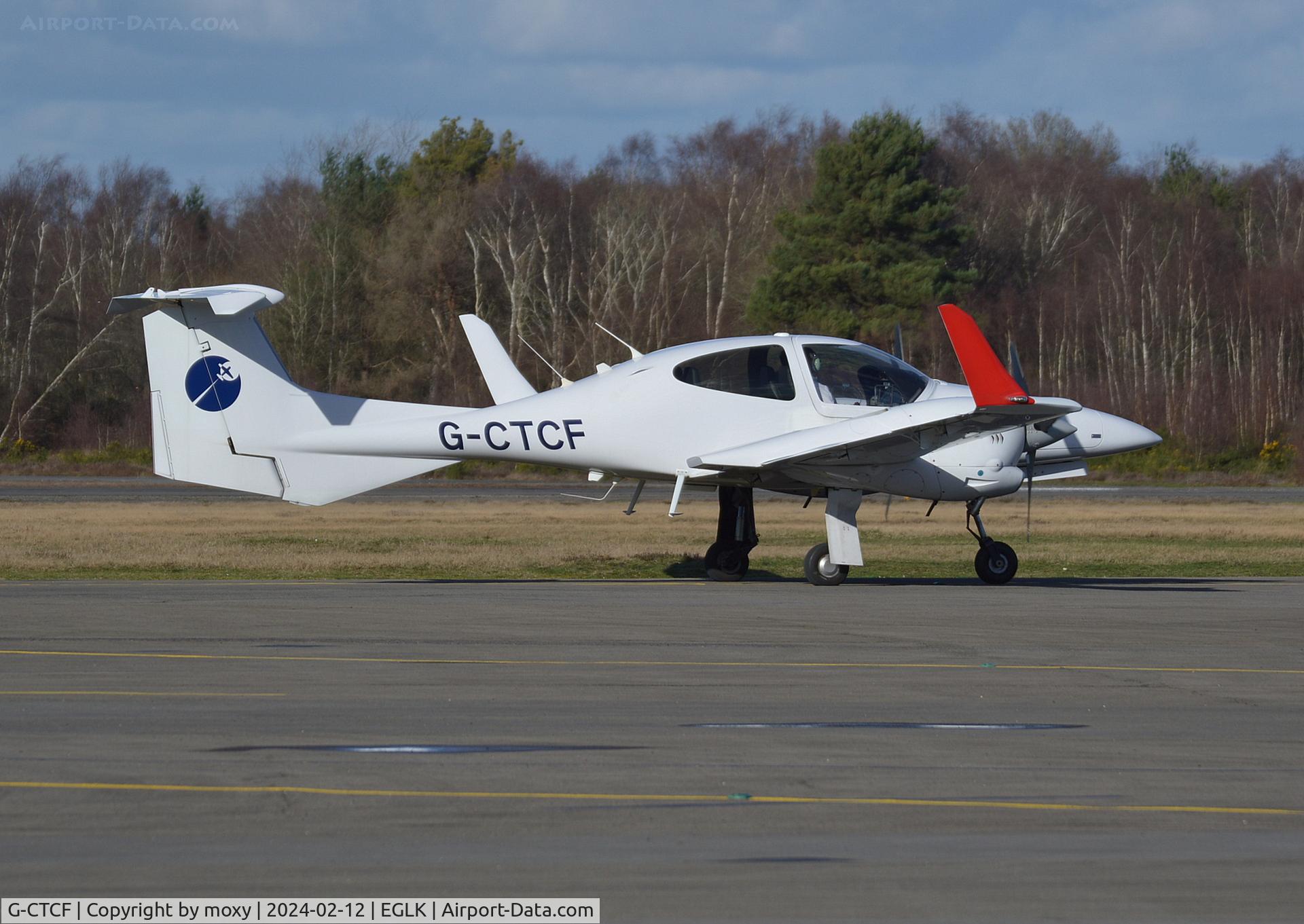 G-CTCF, 2005 Diamond DA-42 Twin Star C/N 42.045, Diamond DA-42 at Blackbushe.