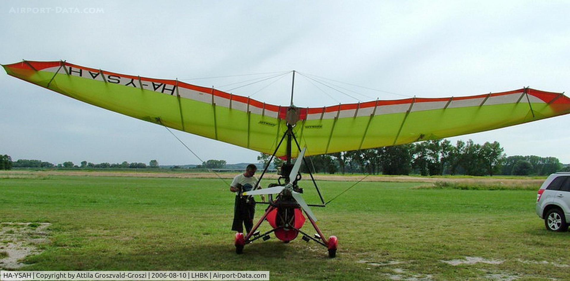 HA-YSAH, Halley Apollo C17/Jet Star-R C/N 150501/------, LHBK - Balatonkeresztúr Airport, Hungary