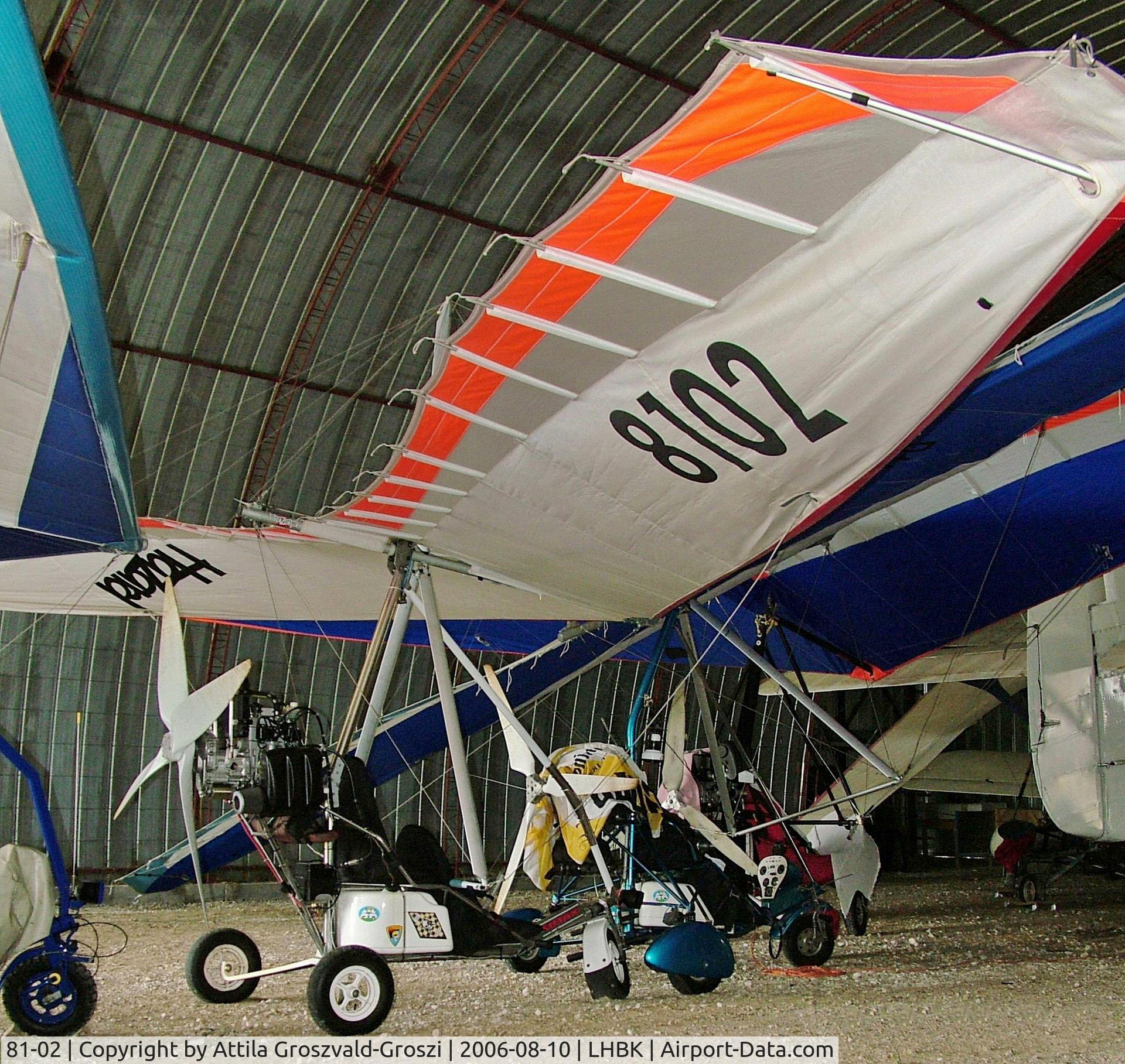 81-02, Pipistrel Spider/Hazard, LHBK - Balatonkeresztúr Airport, Hungary