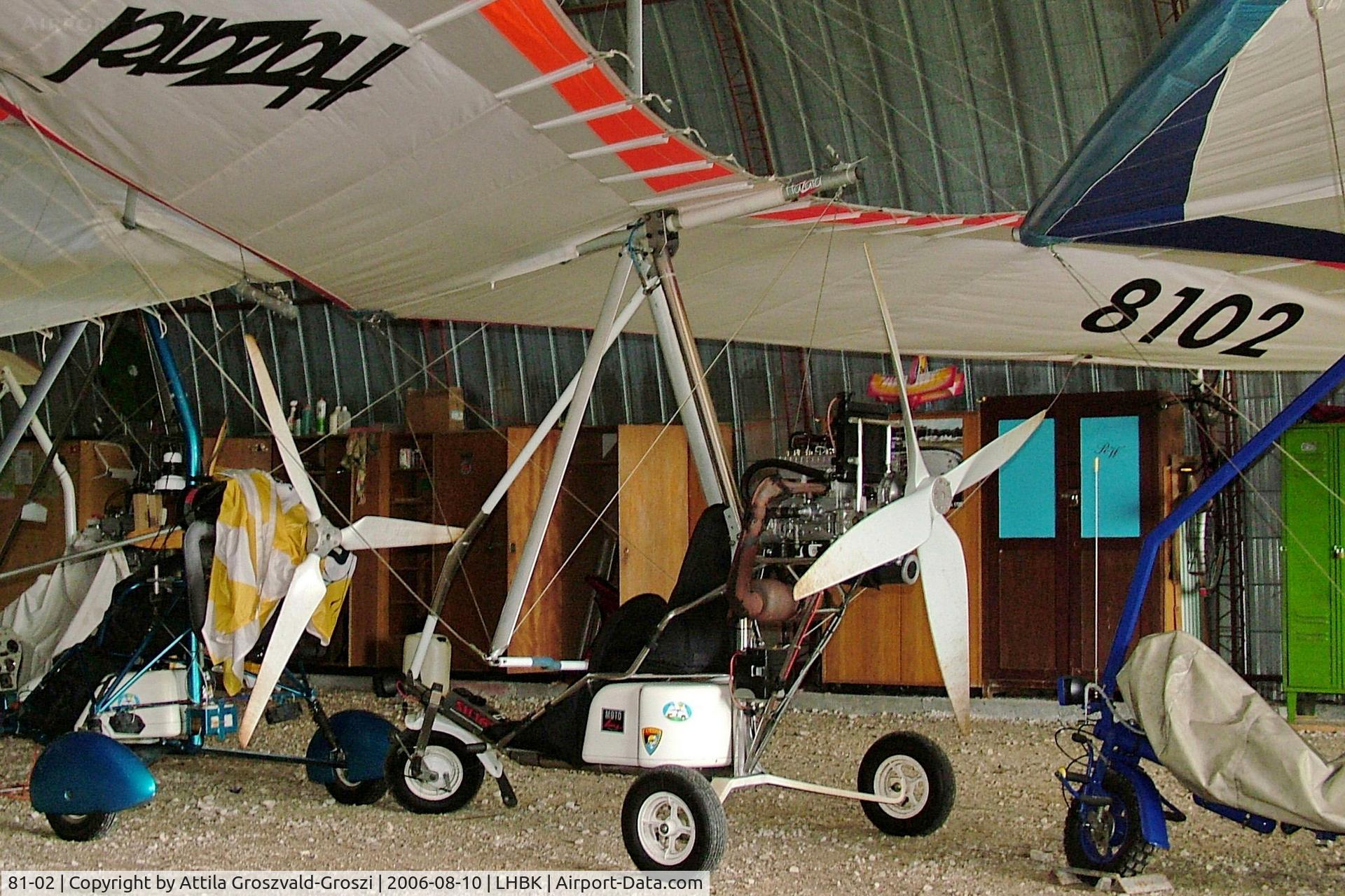81-02, Pipistrel Spider/Hazard, LHBK - Balatonkeresztúr Airport, Hungary