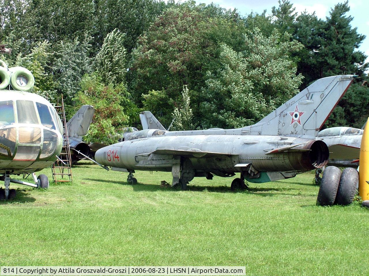 814, 1962 Mikoyan-Gurevich MiG-21F-13 C/N 741814, LHSN - Szolnok Air Base Musum, Hungary