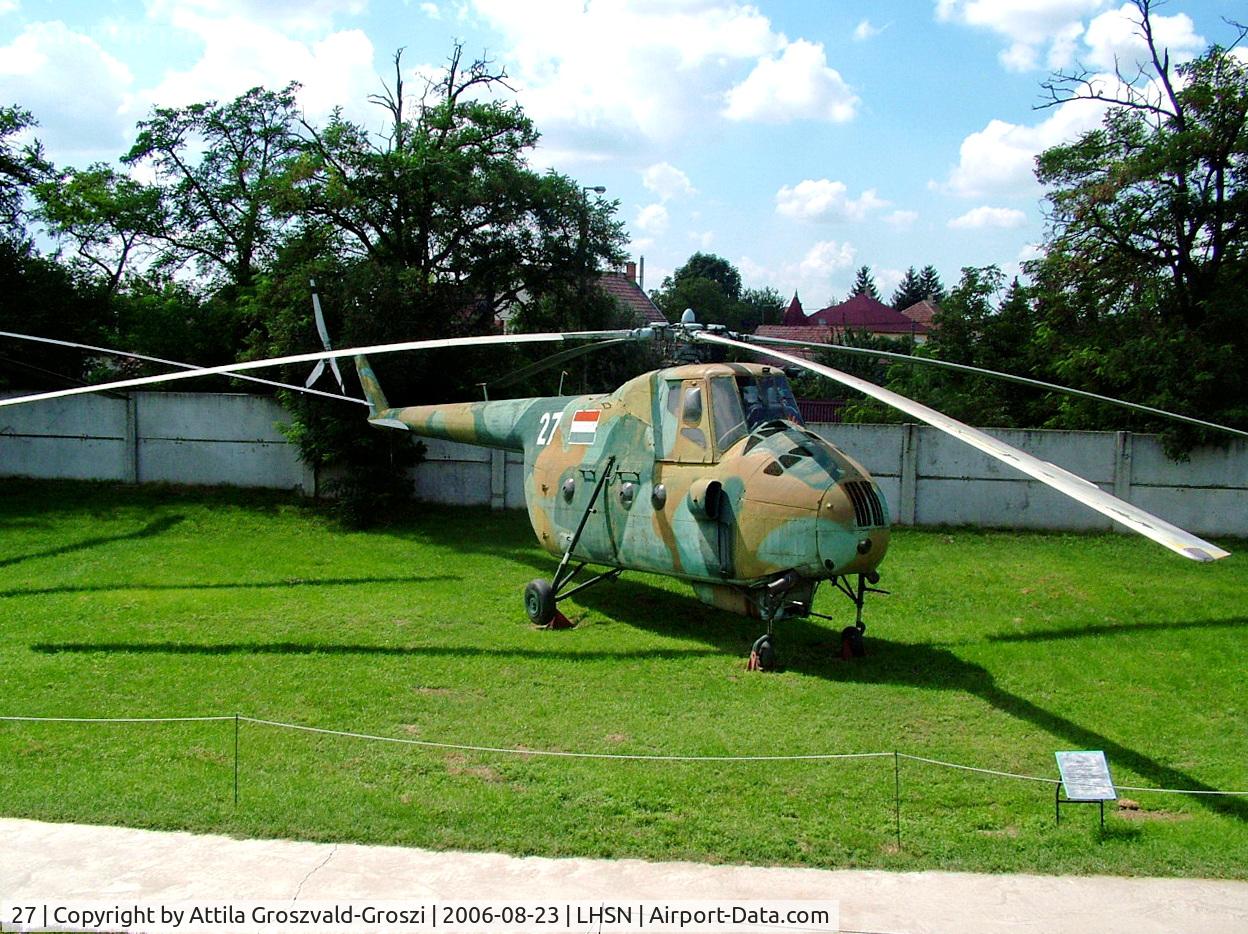 27, 1963 Mil Mi-4A Hound C/N 04146, LHSN - Szolnok Air Base Musum, Hungary