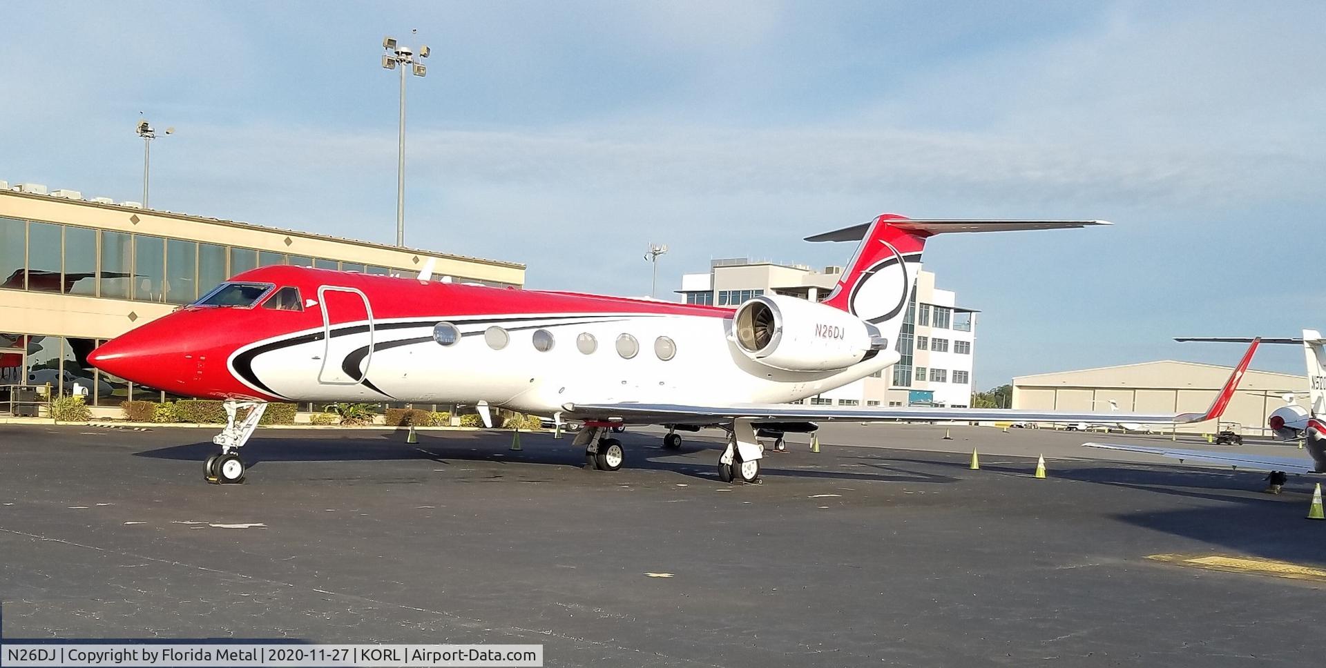N26DJ, 1992 Gulfstream Aerospace G-IV C/N 1206, G-IV