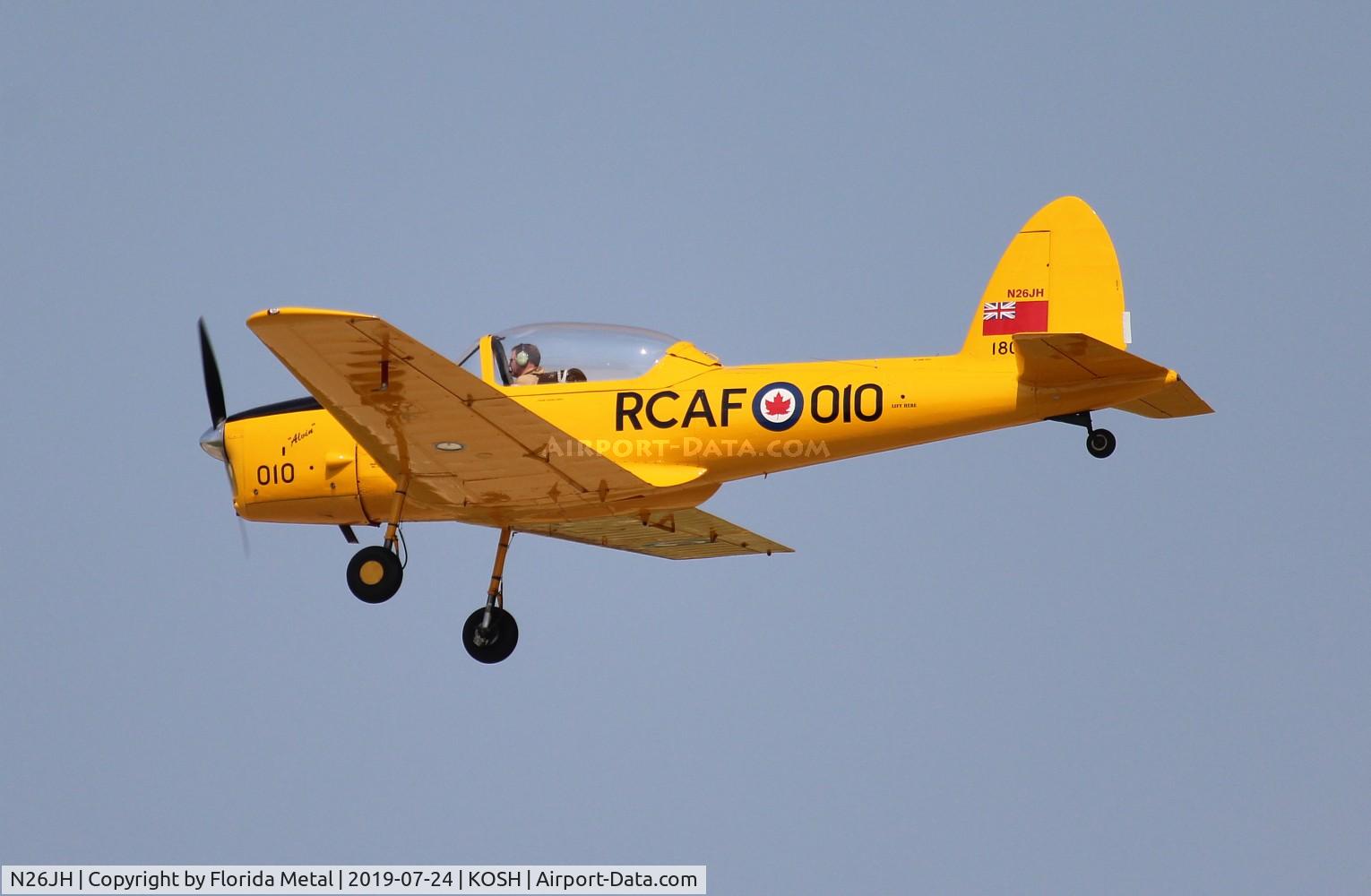 N26JH, 1953 De Havilland DHC-1 Chipmunk 22 C/N C1/0887, DHC-1 zx