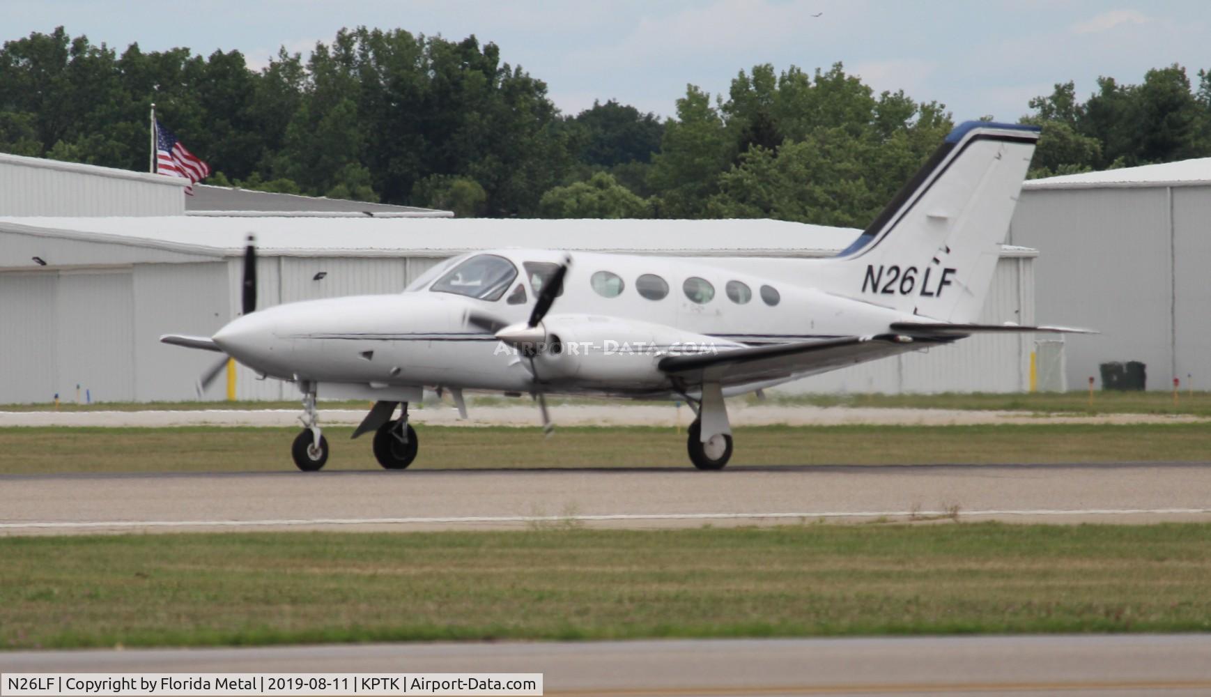 N26LF, Cessna 421C Golden Eagle C/N 421C0710, C421 zx