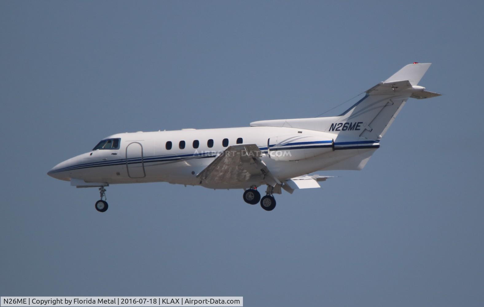 N26ME, 1982 British Aerospace BAe.125-700A C/N NA 0315, Hawker 700 zx
