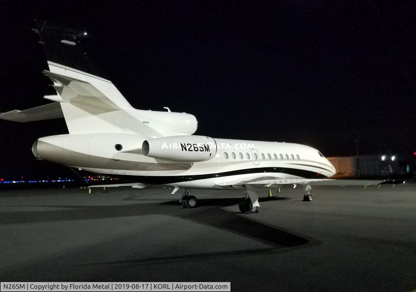 N26SM, 2018 Dassault Falcon 900EX C/N 314, Falcon 900 zx