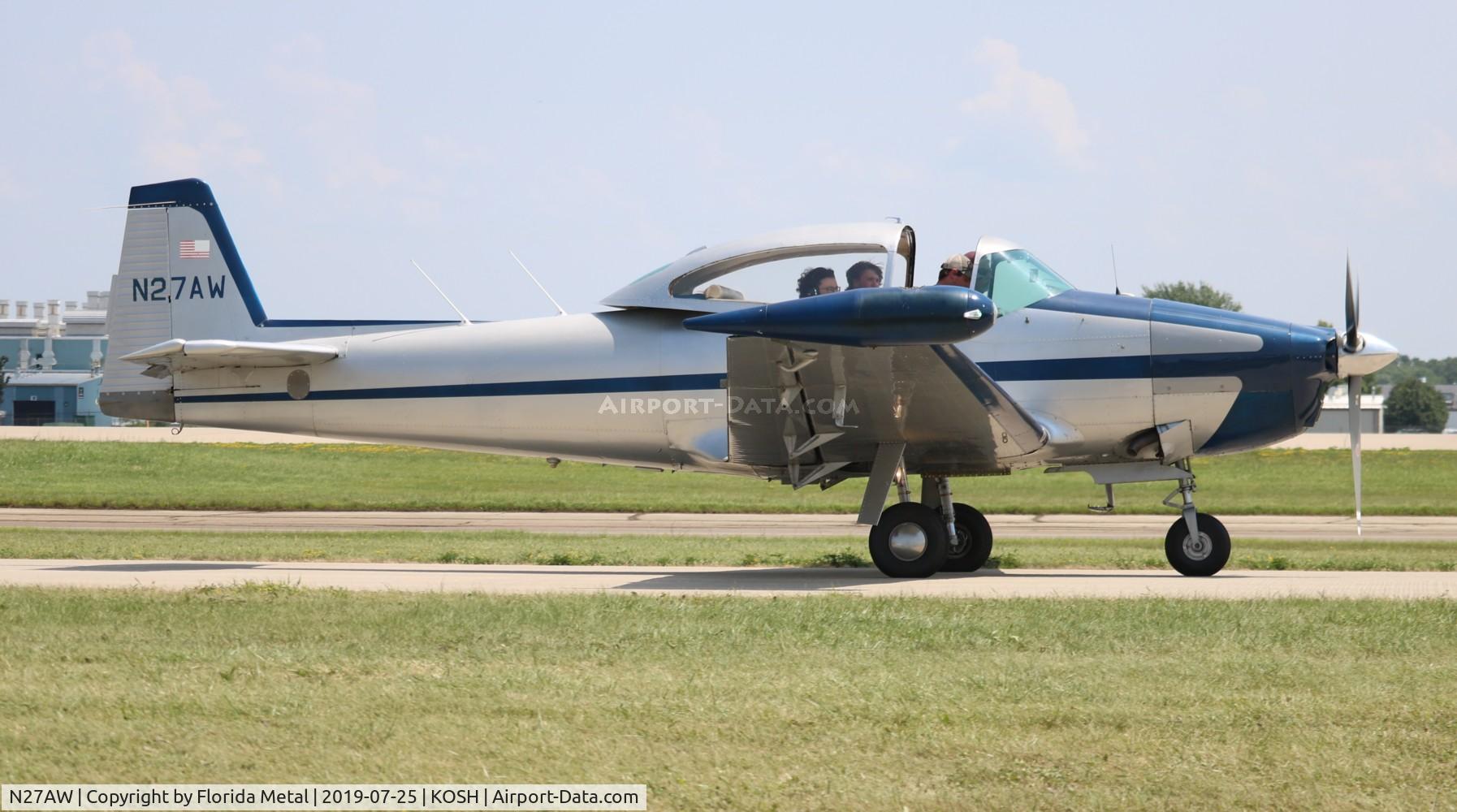 N27AW, 1950 Ryan Navion B C/N NAV-4-2172B, Navion zx