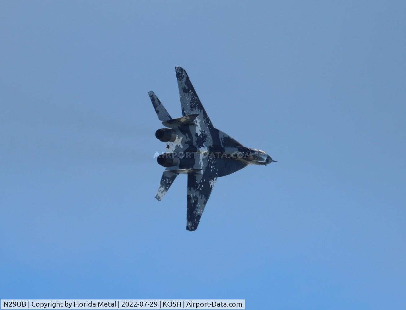 N29UB, 1989 Mikoyan-Gurevich MiG-29UB C/N 50903014896, OSH 22 zx