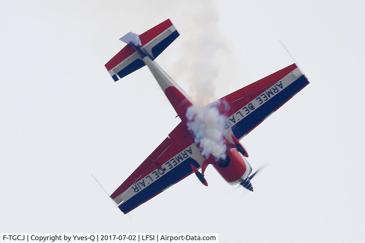 F-TGCJ, Extra EA-330SC C/N 05, Extra 330SC, French Air Force aerobatic team, On display, Luxeuil-St Sauveur Air Base 116 (LFSX)