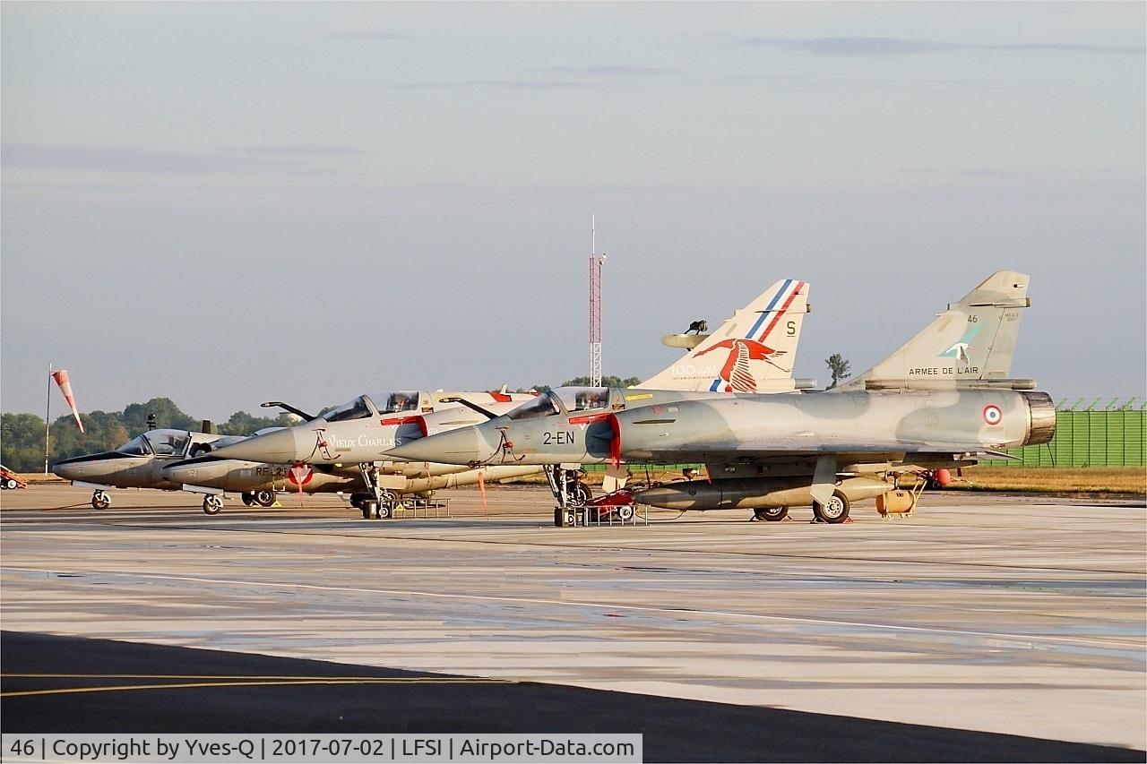 46, Dassault Mirage 2000-5F C/N 213, Dassault Mirage 2000-5F, Flight line, St Dizier-Robinson Air Base 113 (LFSI)