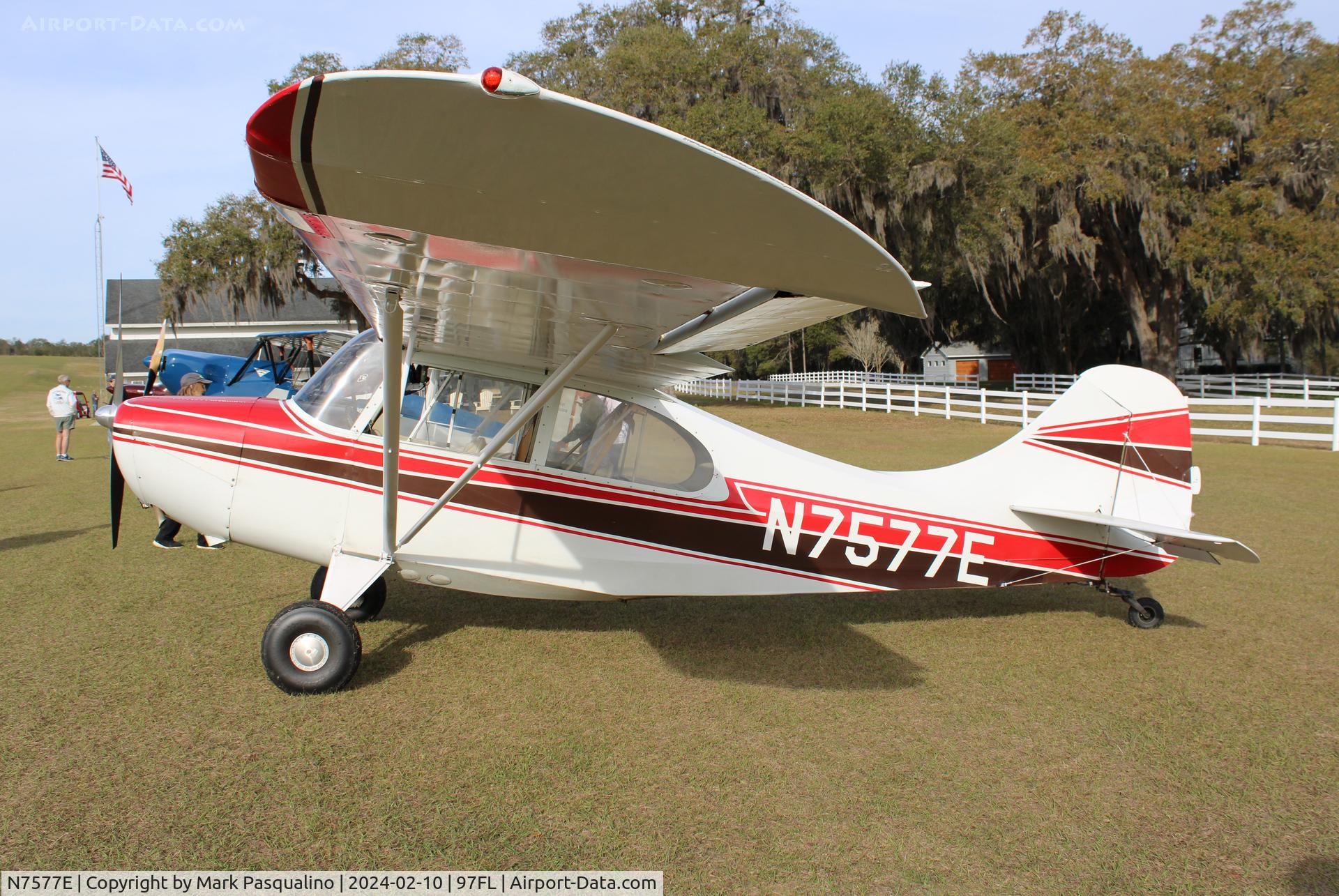 N7577E, 1958 Champion 7EC C/N 7FC-265, Champion 7EC