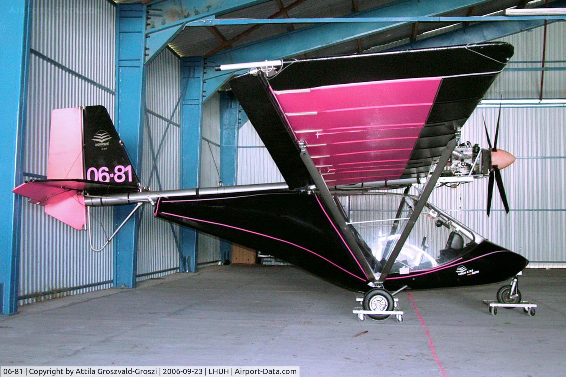 06-81, Comco Ikarus C22 Aero, LHUH - Úrhida Airport, Hungary