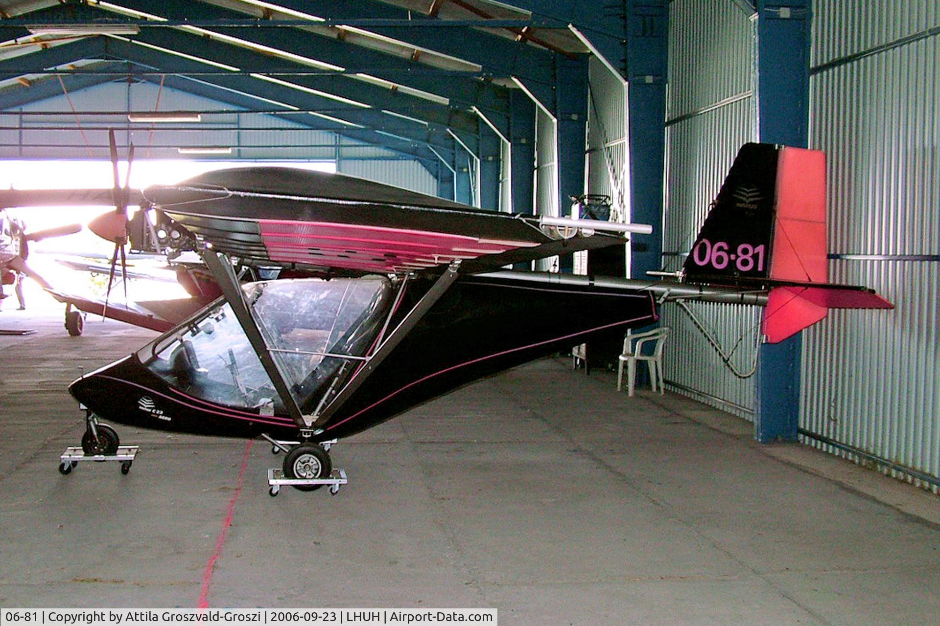 06-81, Comco Ikarus C22 Aero, LHUH - Úrhida Airport, Hungary