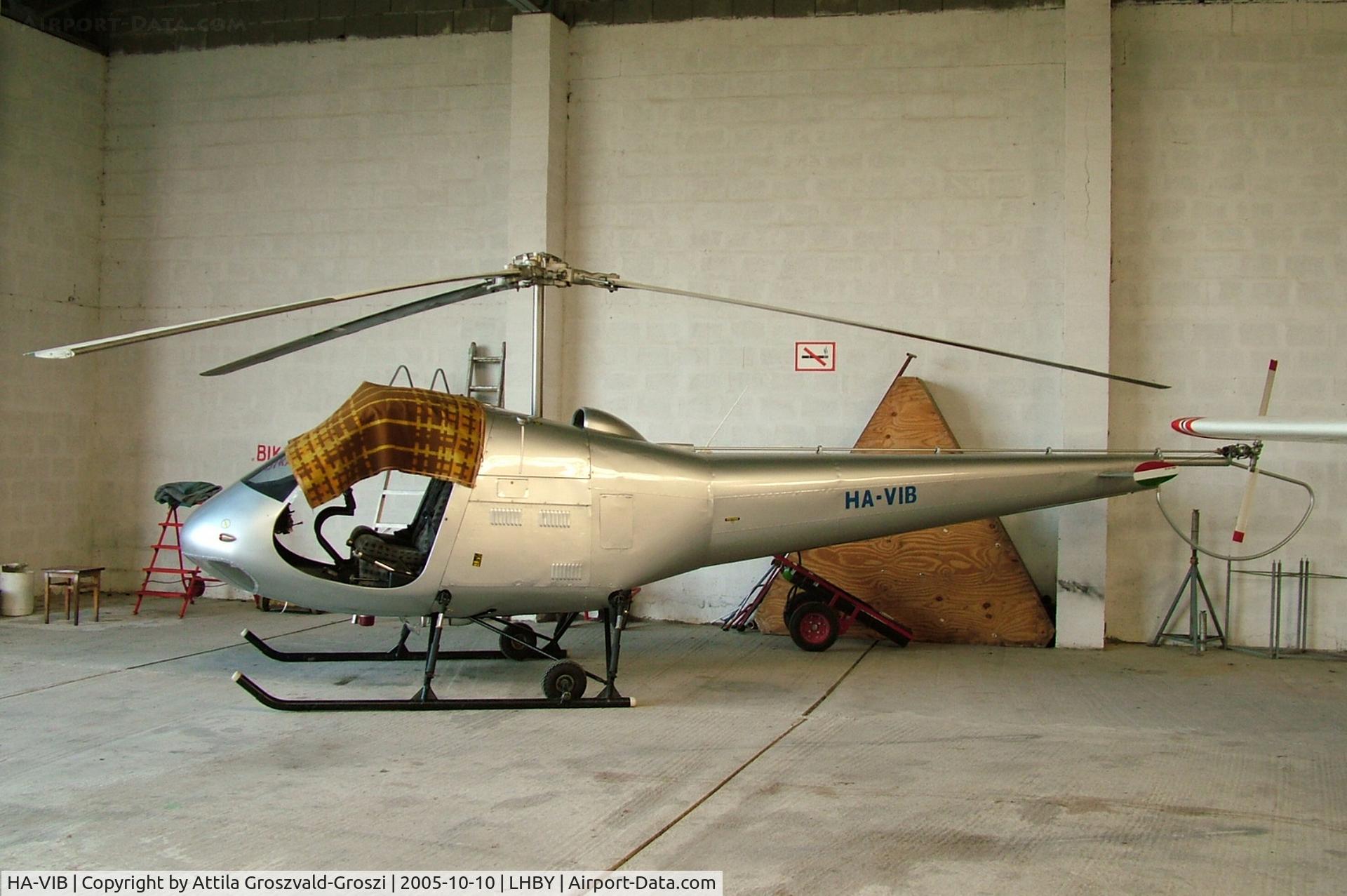 HA-VIB, 1973 Enstrom F-28A C/N 124, LHBY - Böny Airport, Hungary