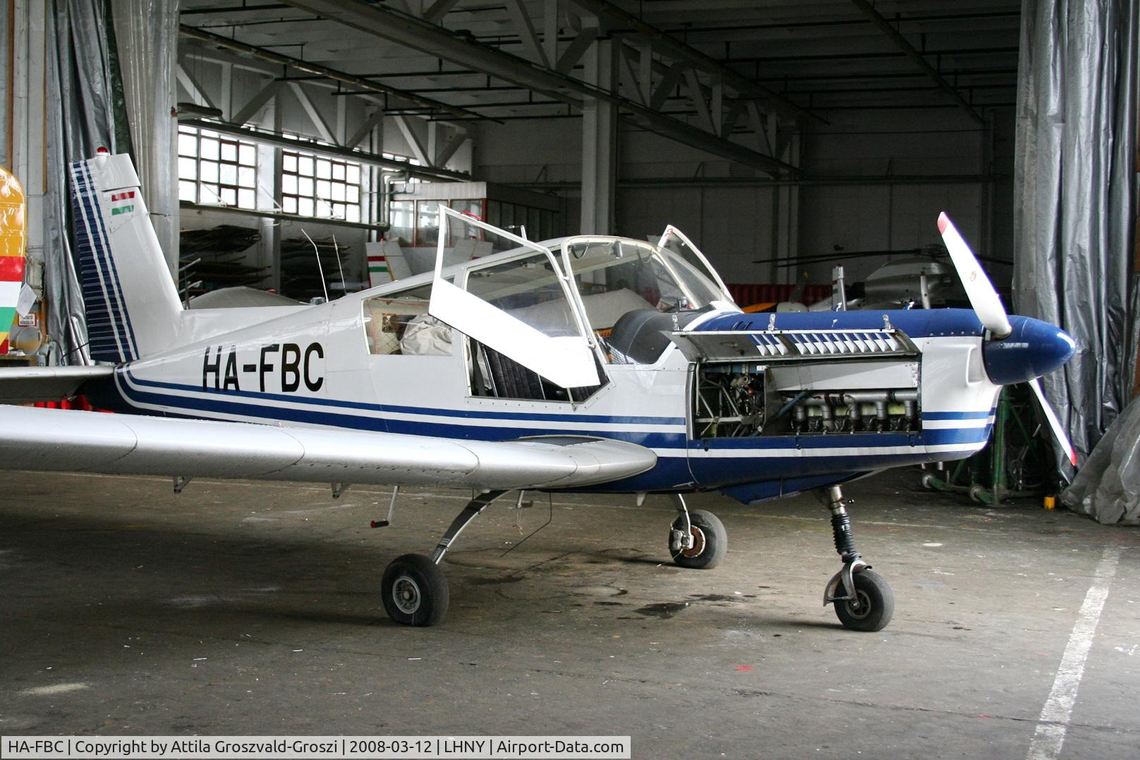 HA-FBC, 1976 Zlin Z-43 C/N 0077, LHNY - Nyíregyháza Airport, Hungary