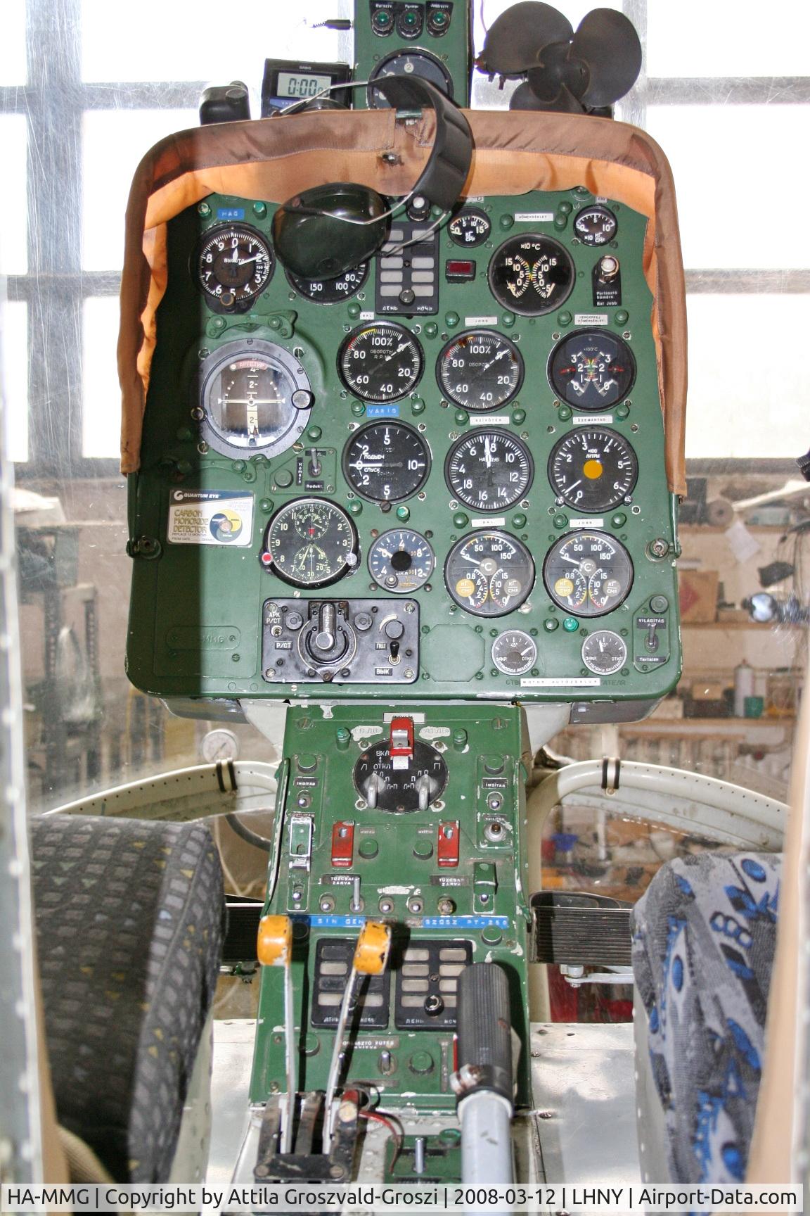 HA-MMG, 1970 Kamov Ka-26 Hoodlum C/N 7001105, LHNY - Nyíregyháza Airport, Hungary