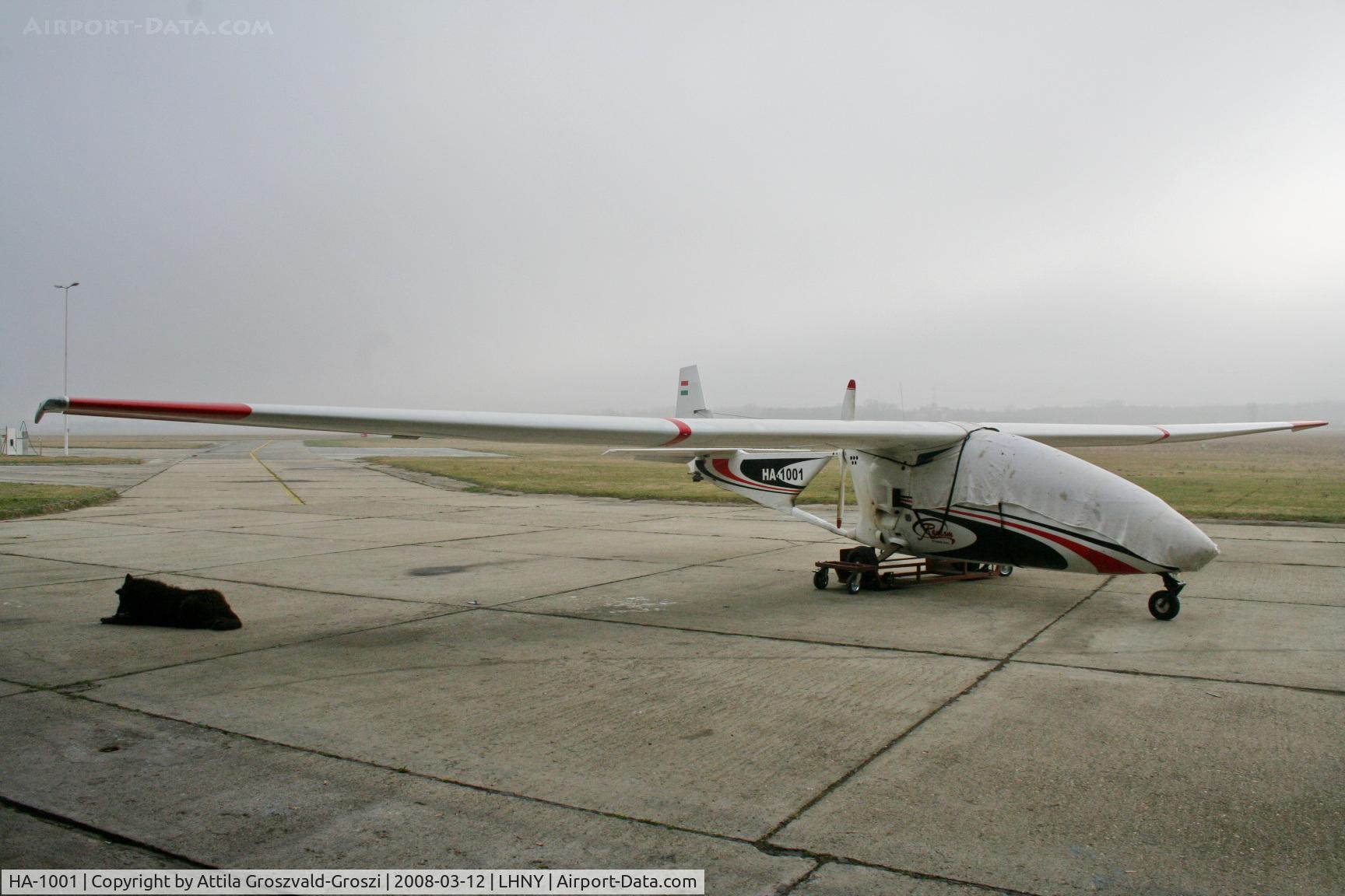 HA-1001, 1983 Brditschka HB-21 Movit C/N 21029, LHNY - Nyíregyháza Airport, Hungary
