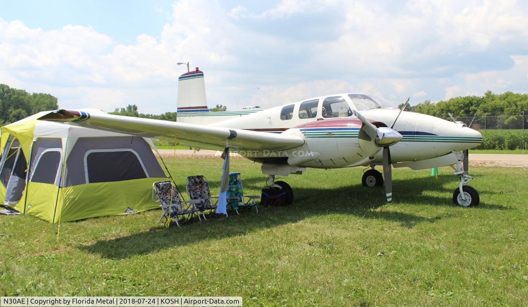 N30AE, 1962 Beech J50 C/N JH-167, OSH 18 zx
