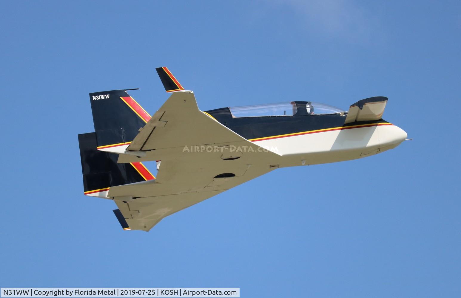 N31WW, 1981 Rutan VariViggen C/N 133, OSH 19 zx