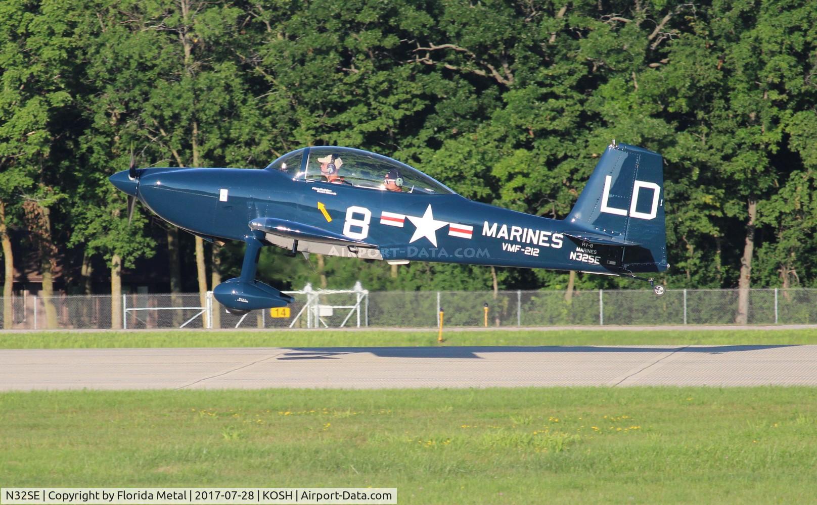 N32SE, 2012 Vans RV-8 C/N 82960, RV-8 zx