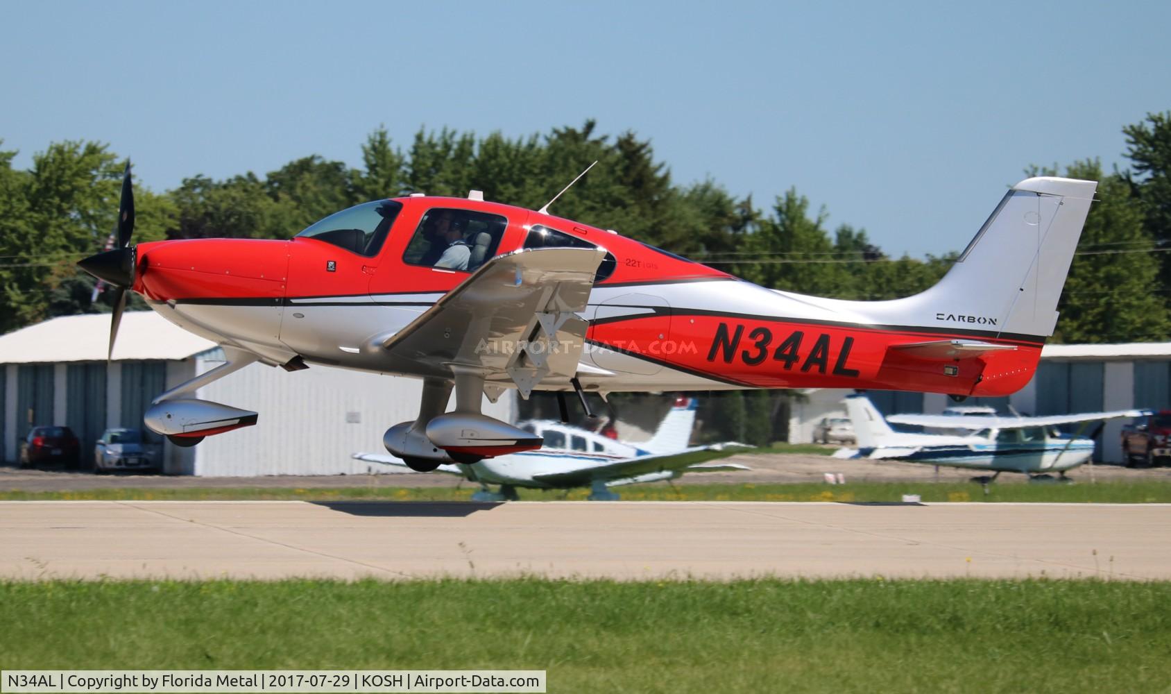 N34AL, 2017 Cirrus SR22T C/N 1516, SR22 zx