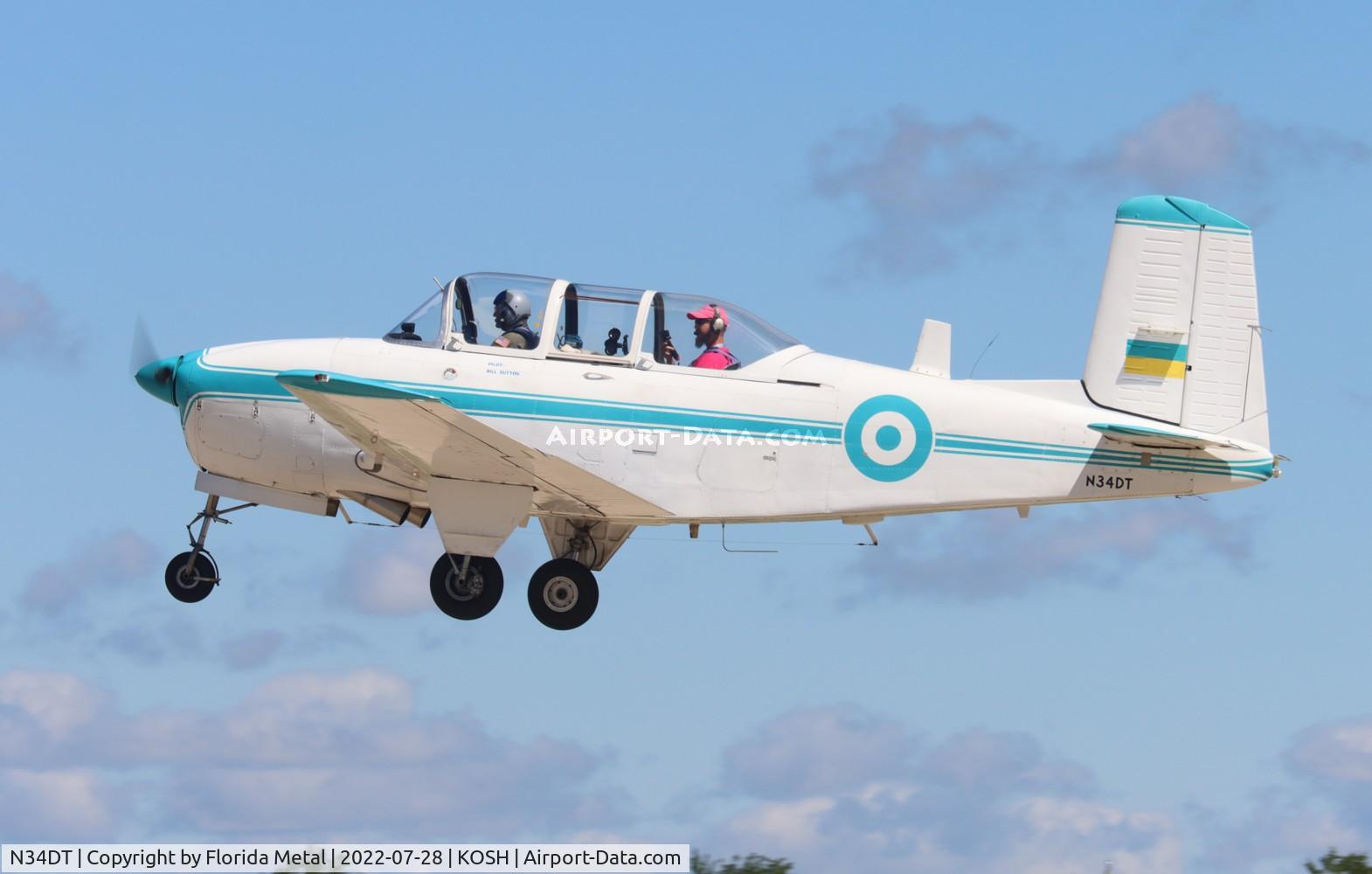 N34DT, 1953 Beech T-34A (A45) Mentor Mentor C/N G-114, T-34 zx