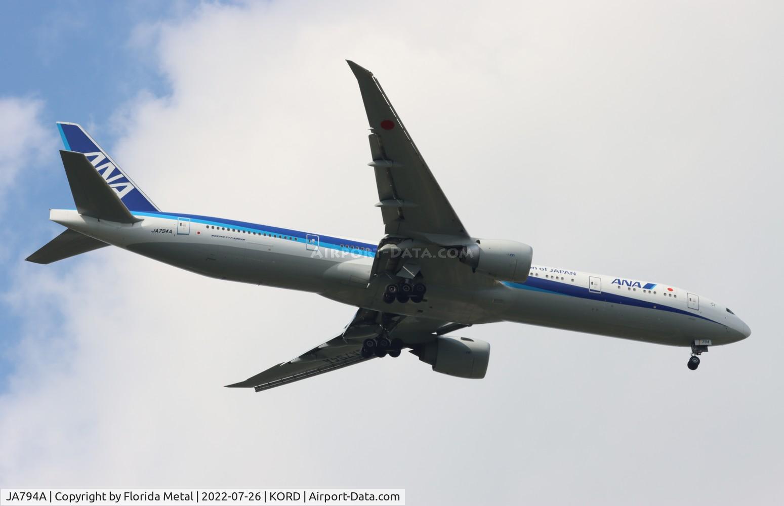 JA794A, 2019 Boeing 777-300/ER C/N 61513, ANA 773 zx
