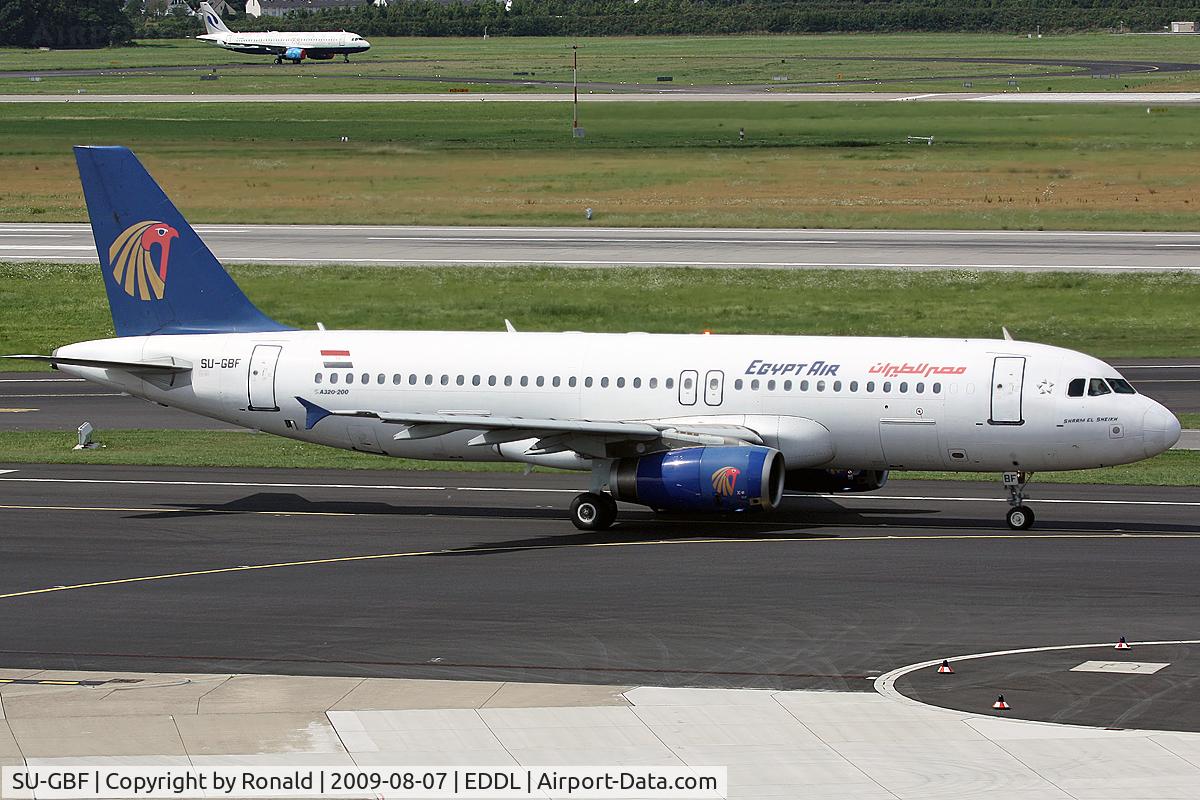 SU-GBF, 1992 Airbus A320-231 C/N 351, at dus