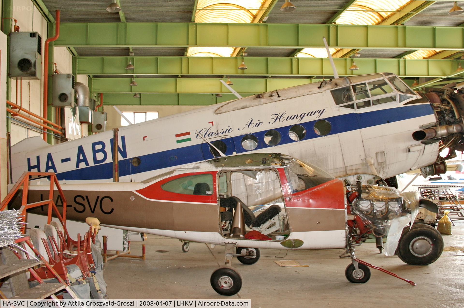 HA-SVC, 1970 Cessna 182N Skylane C/N 18260200, LHKV - Kaposújlak Airport, Hungary